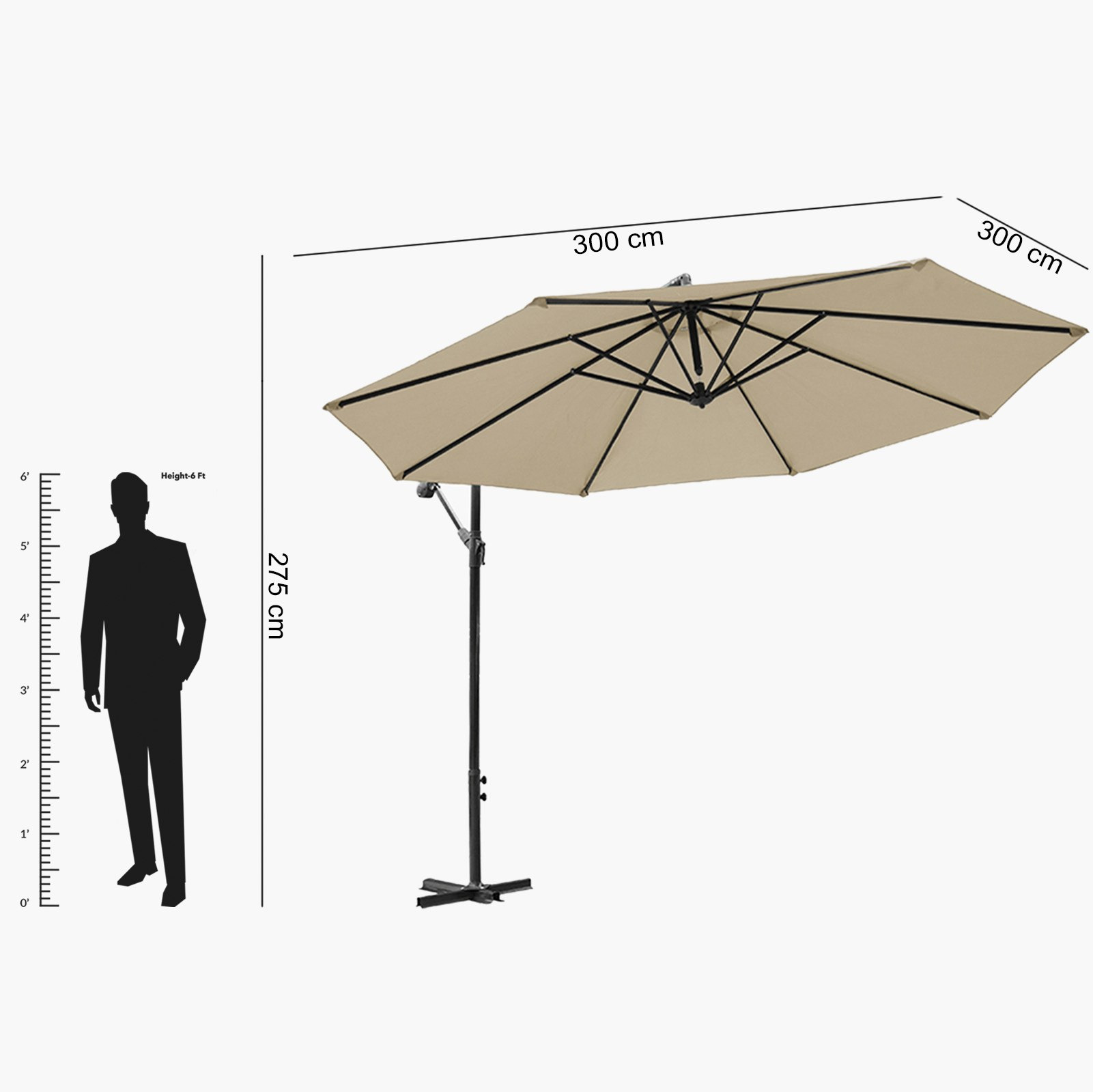 Tango Garden Umbrella-hbxfurniture-outdoor-diningsets-image-11