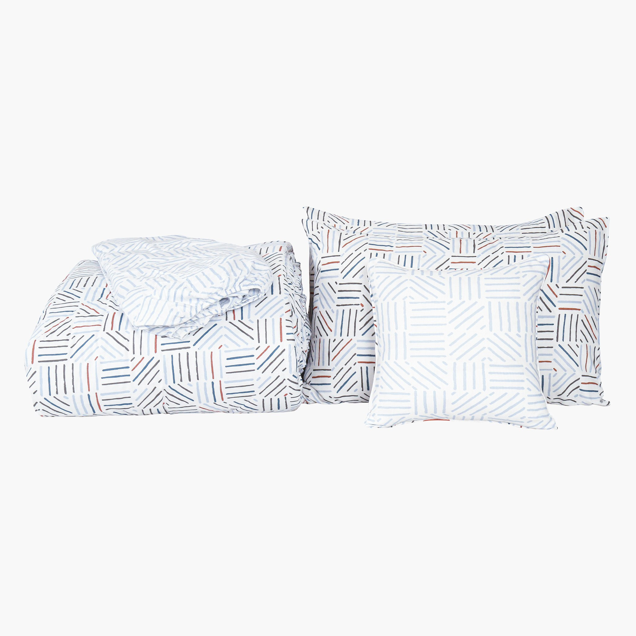 طقم لحاف قطن مزدوج 5 قطع بطبعات سيناكي من ماديسون- 160x220 سم-hbxkidsandyouth-beddingandfurnishings-comfortersets-image-5