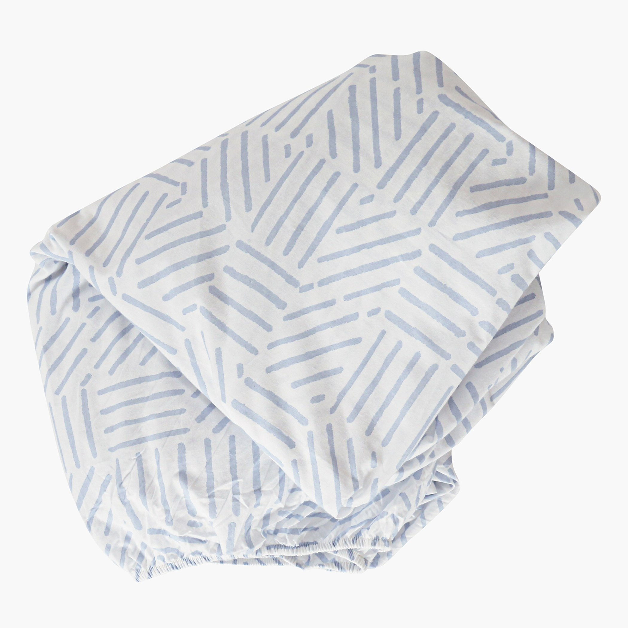 شرشف مطّاطي قطن كينج بطبعات سيناكي من ماديسون - 180x200+25 سم-hbxhomeware-hbxbedroom-image-3