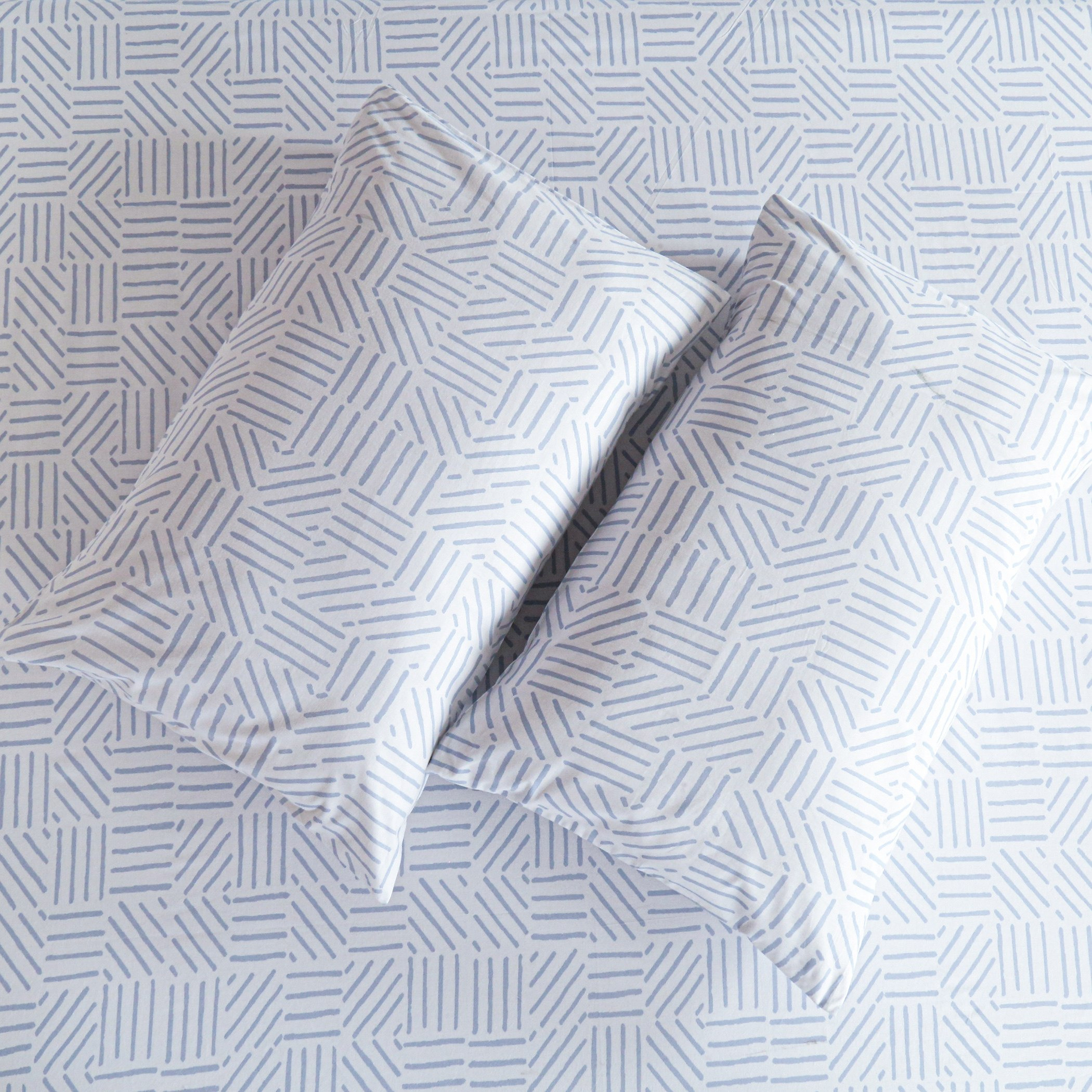 أغطية وسائد قطنية 144 خيط سيناكي من ماديسون - 50x75 سم-hbxhomeware-hbxbedroom-image-1
