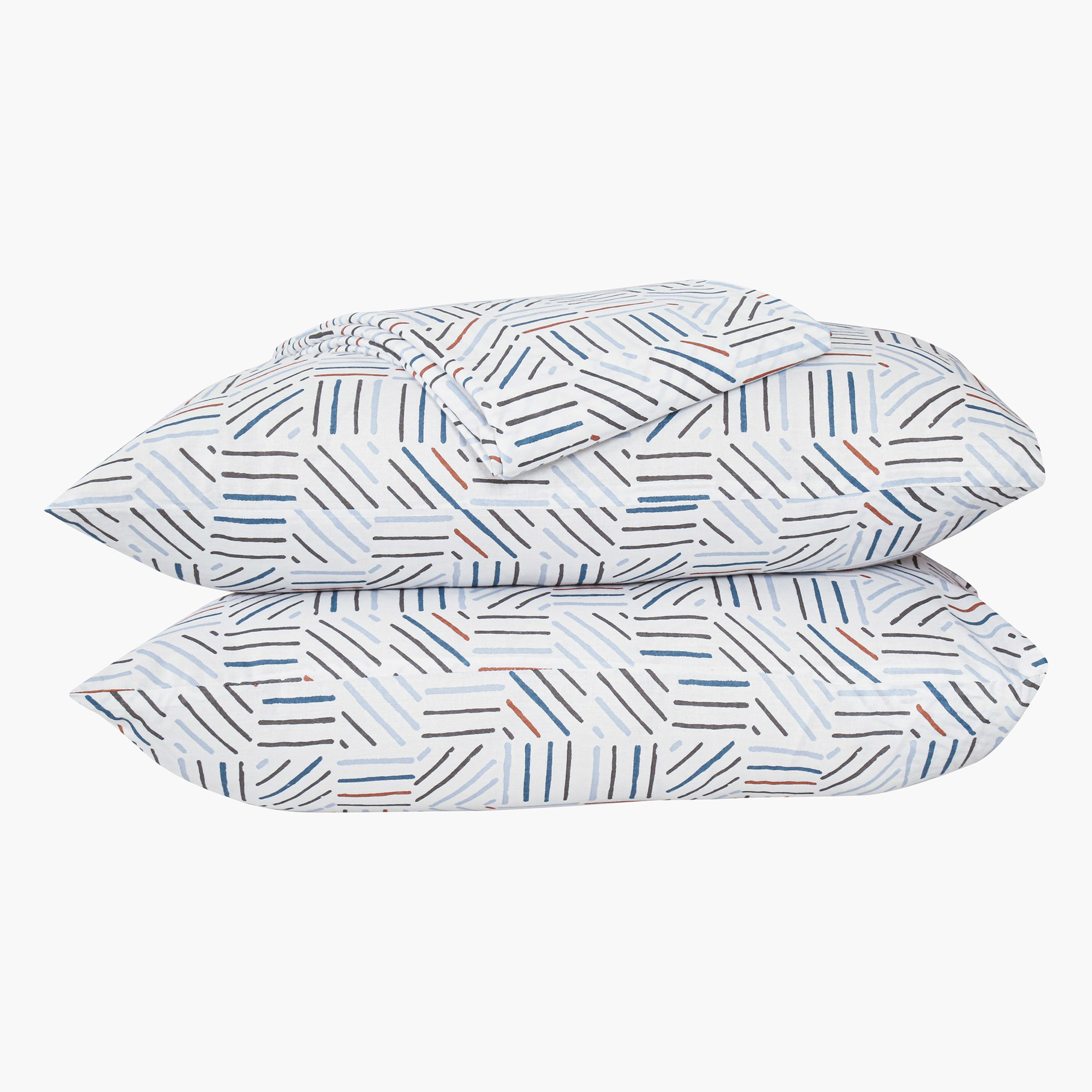 طقم غطاء لحاف كينج قطن 144 خيط 3 قطع بطبعات سيناكي من ماديسون - 220x220 سم-hbxhomeware-hbxdecorandfurnishings-image-3
