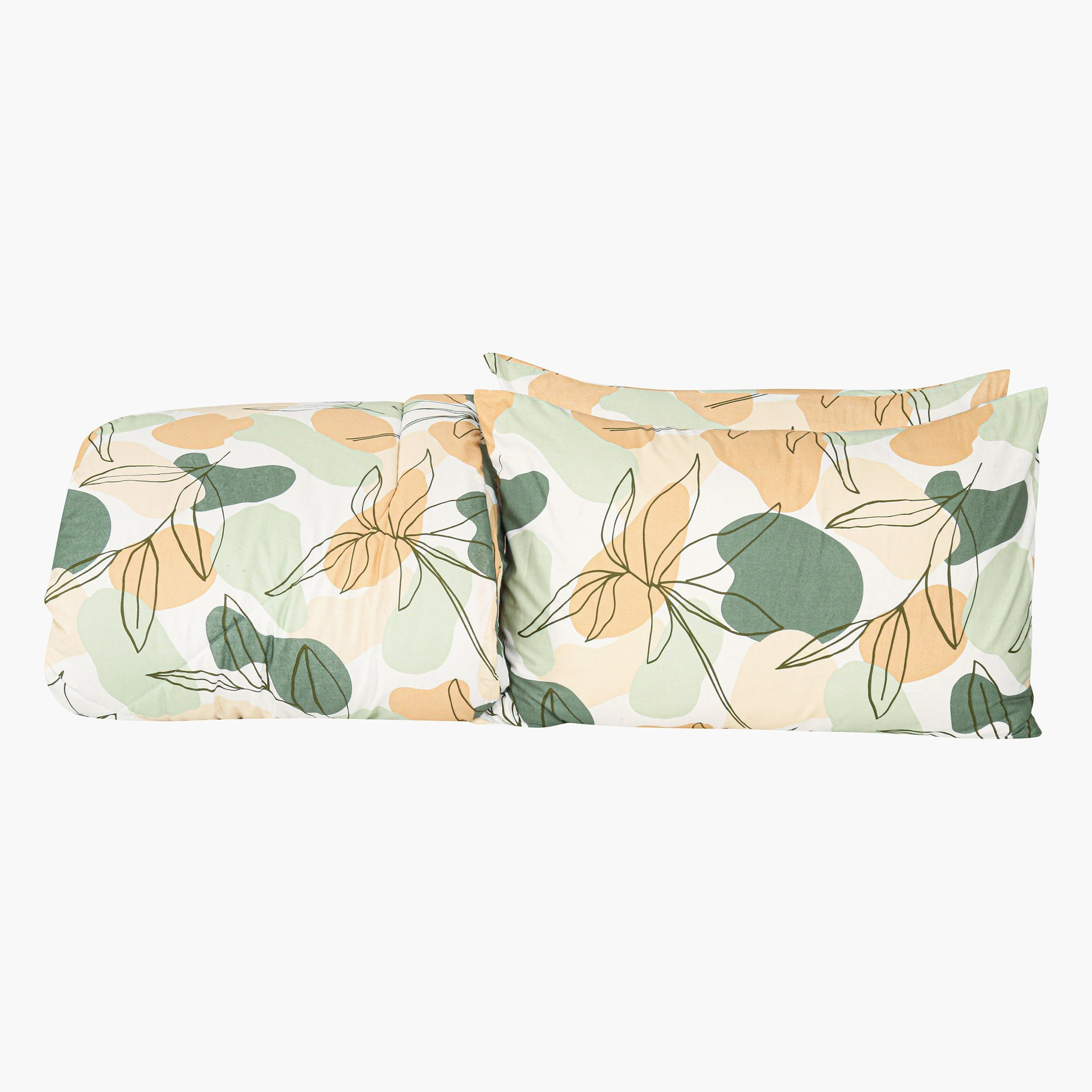 طقم لحاف توين 144 خيط قطن بطبعات 3 قطع أوني من ماديسون - 160x220 سم-hbxkidsandyouth-beddingandfurnishings-comfortersets-image-4