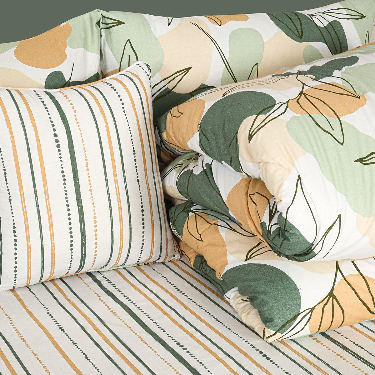 طقم لحاف بايب توين قطن 144 خيط 5 قطع بطبعات أوني من ماديسون - 160x220 سم-hbxkidsandyouth-beddingandfurnishings-comfortersets-image-4