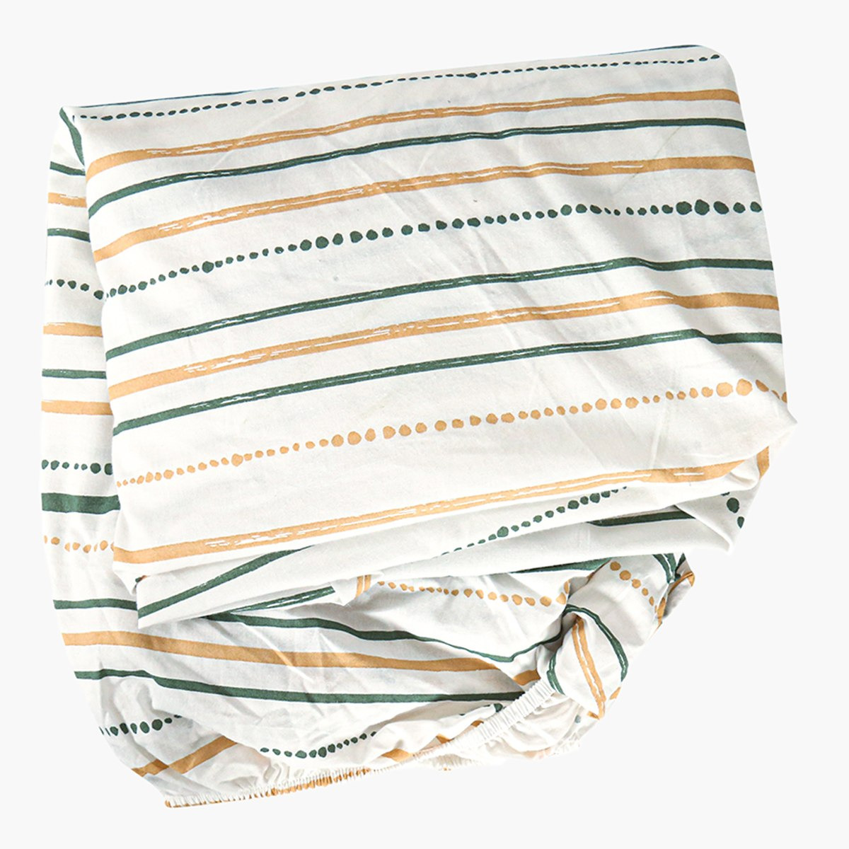 Madison Oni Super King Printed Cotton Fitted Sheet - 200x200+25 cm-hbxhomeware-hbxbedroom-image-3