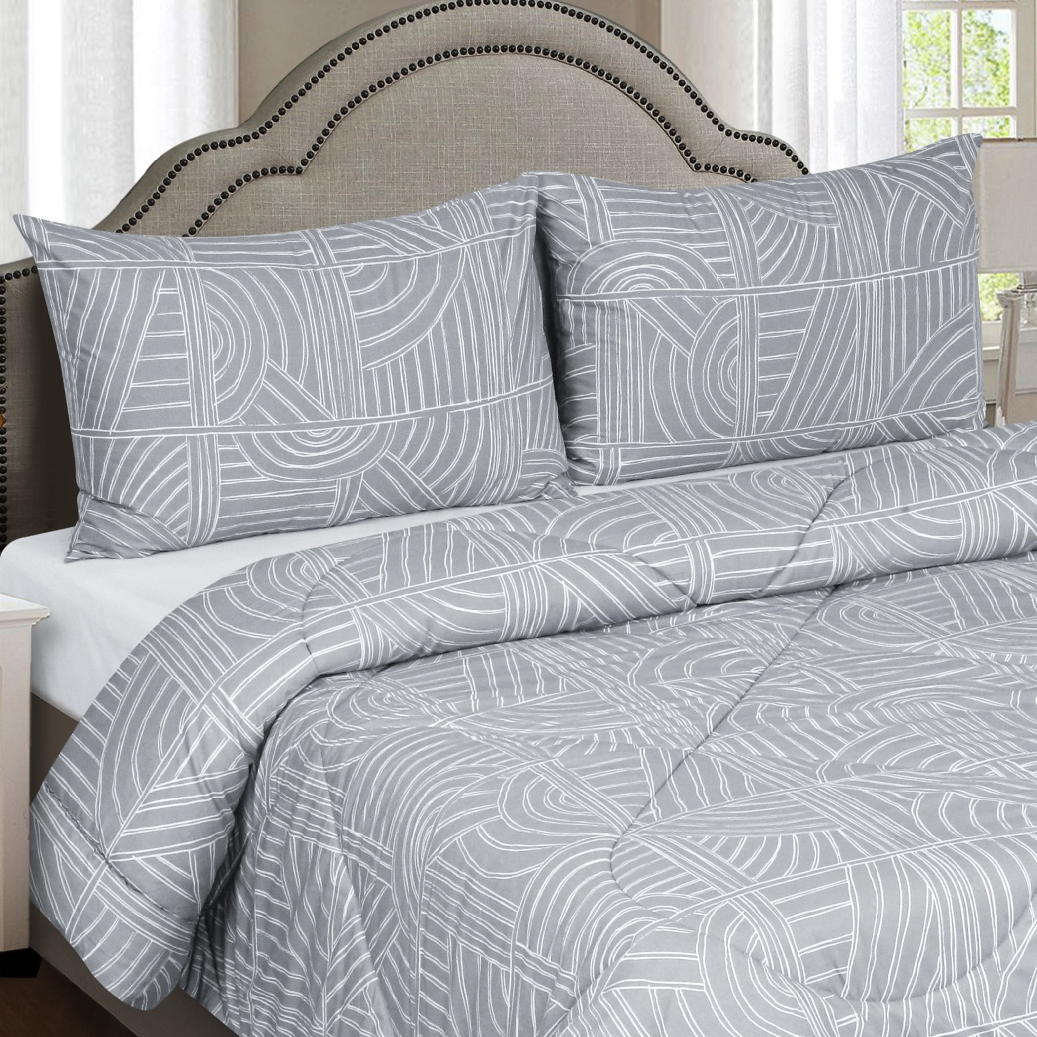 طقم لحاف توين قطن بطبعات 3 قطع تيلافي من أورورا - 160x220 سم-hbxkidsandyouth-beddingandfurnishings-comfortersets-image-2