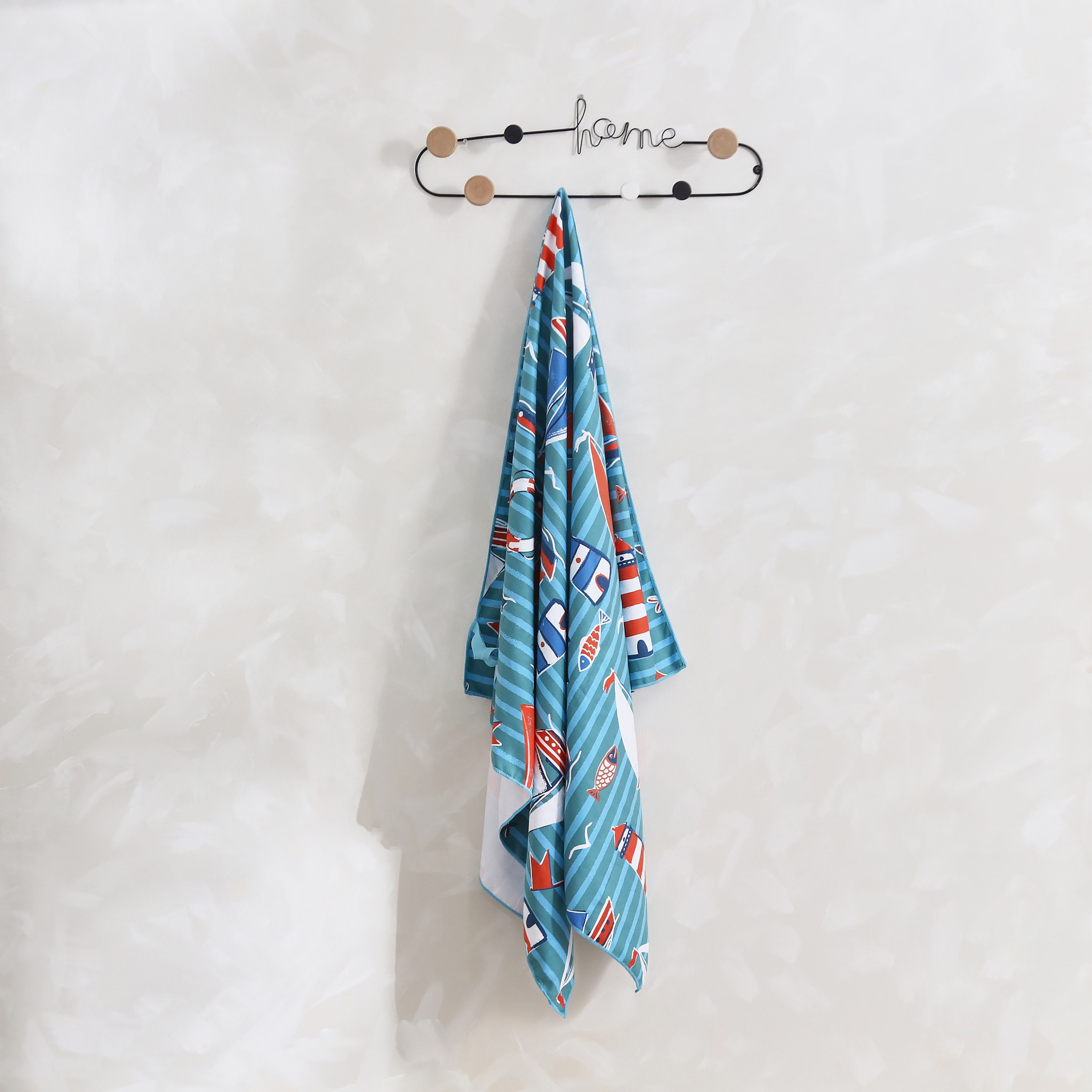 منشفة شاطئ بطبعات رقمية من سيل - 110x170 سم-hbxbathroom-bathroomtextiles-image-1