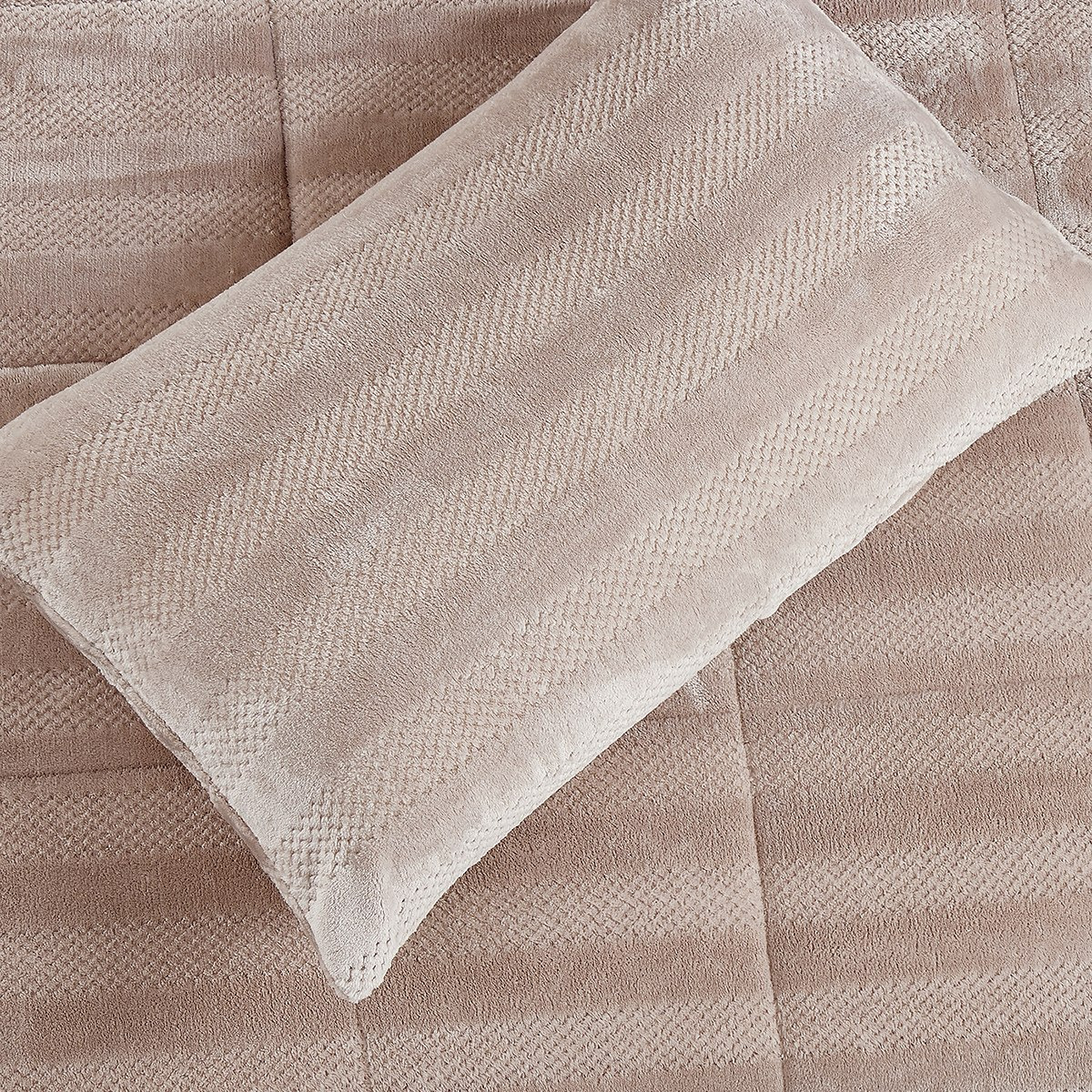 طقم لحاف كينج فلانيل منسوج 3 قطع من برن - 220x240 سم-hbxhomeware-hbxdecorandfurnishings-image-4