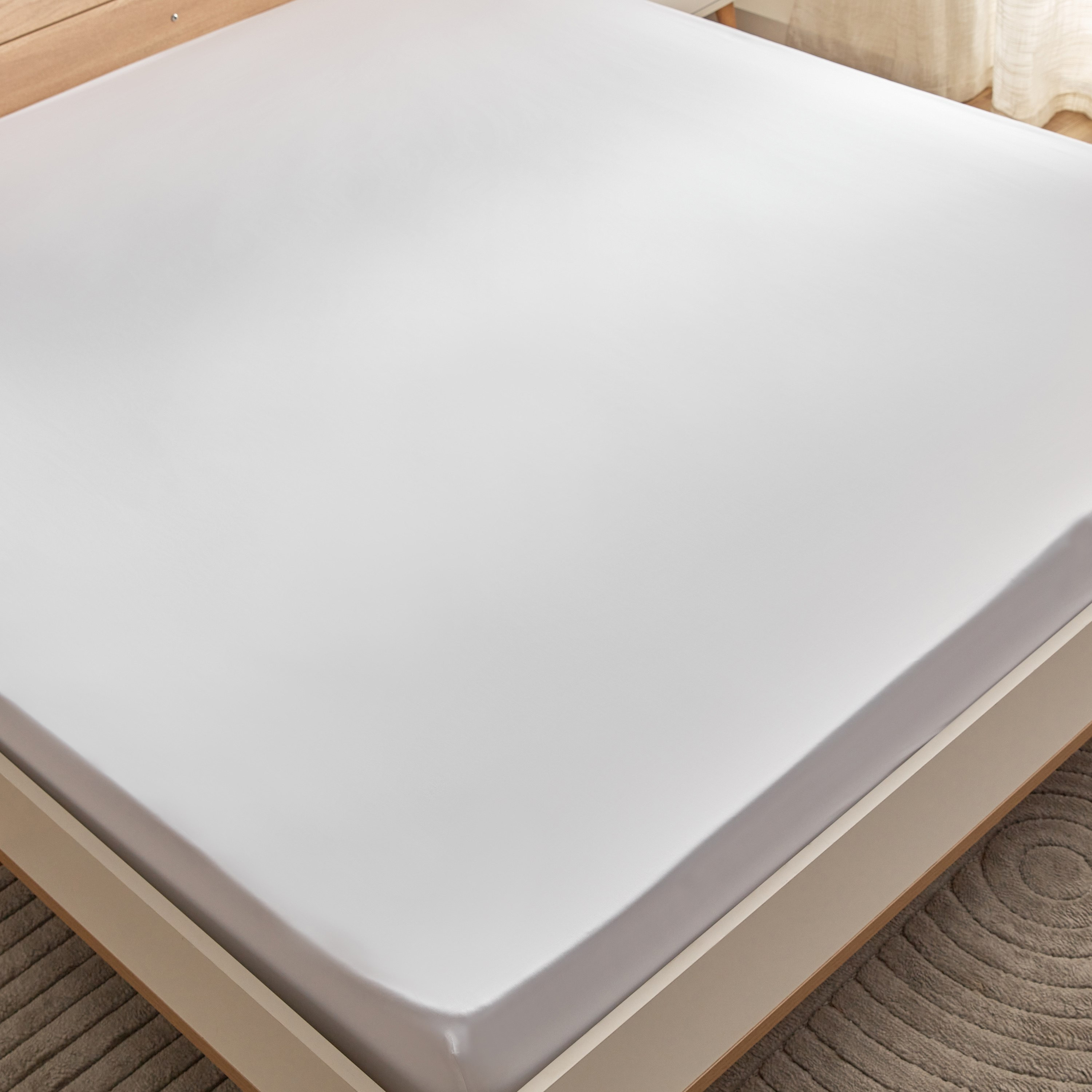شرشف مطاطي جيتا كينج قطن بيراكل جراند أفوردابلز من وايت هيفن - 180x200+33 سم-hbxhomeware-hbxbedroom-image-3