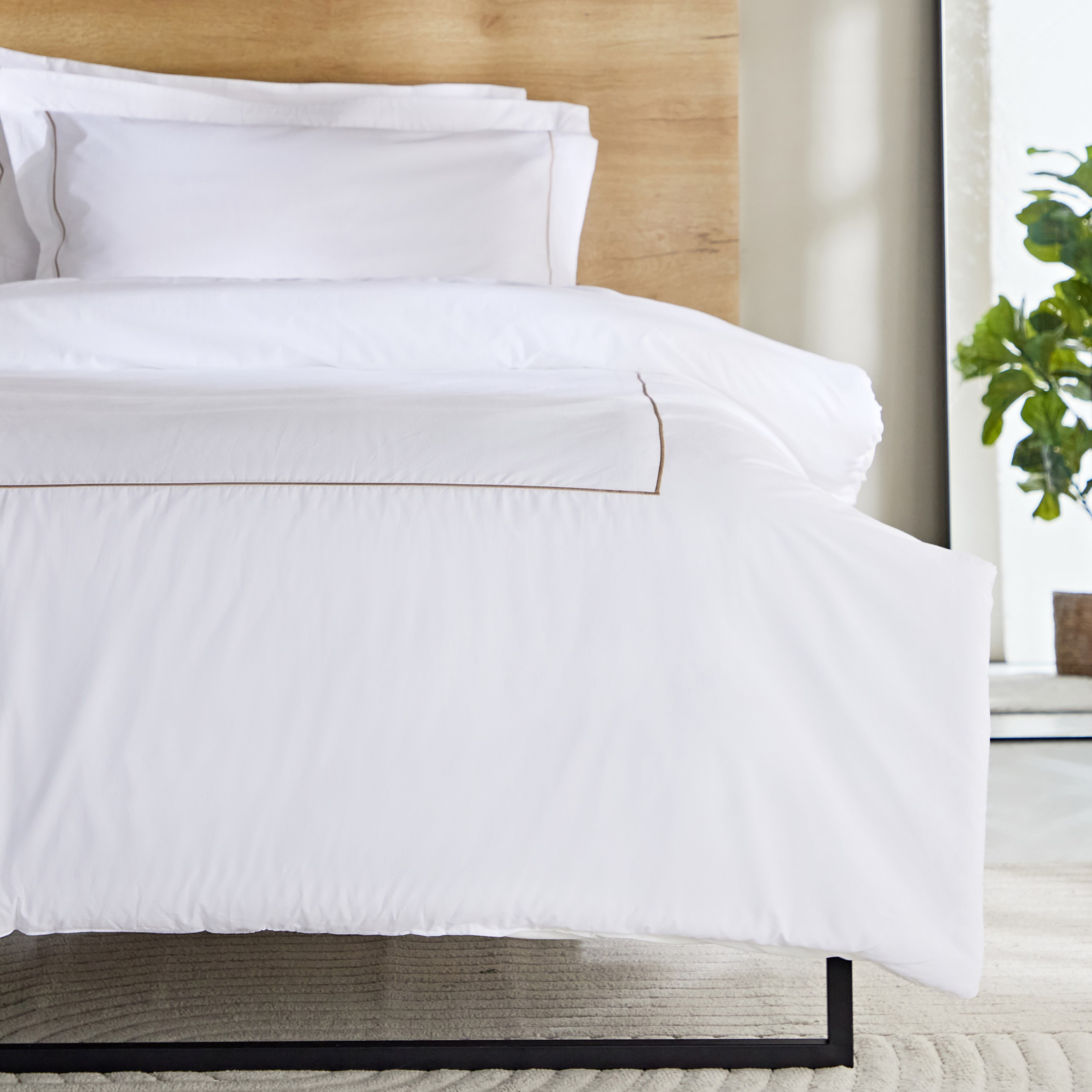 White Haven Bilbao 3-Piece Cotton Twin Comforter Set - 160x220 cm-hbxkidsandyouth-beddingandfurnishings-comfortersets-image-3