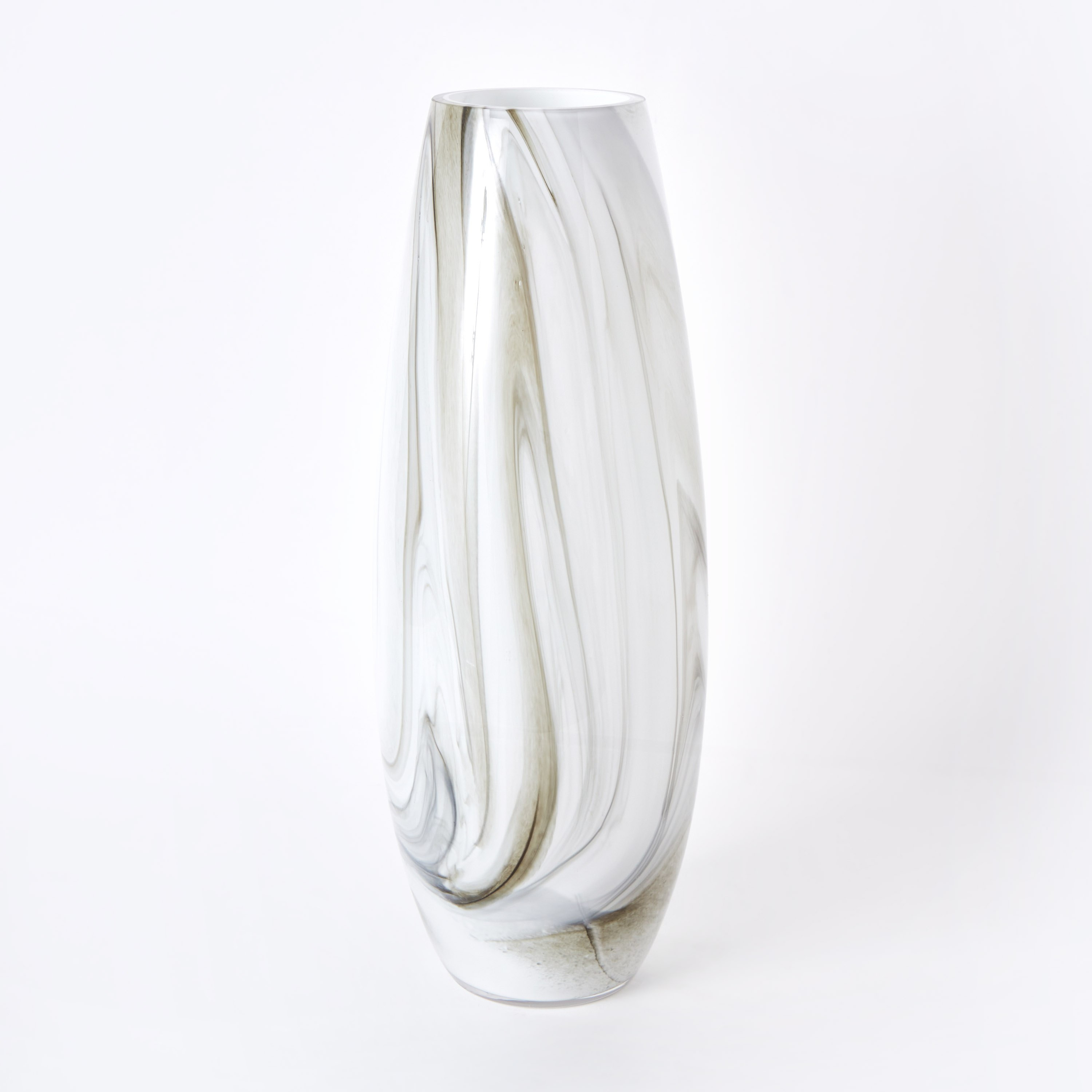 Den Milky Glass with Marble Texture Vase - 15x40 cm-hbxbedroom-decorandaccessories-vases-image-6