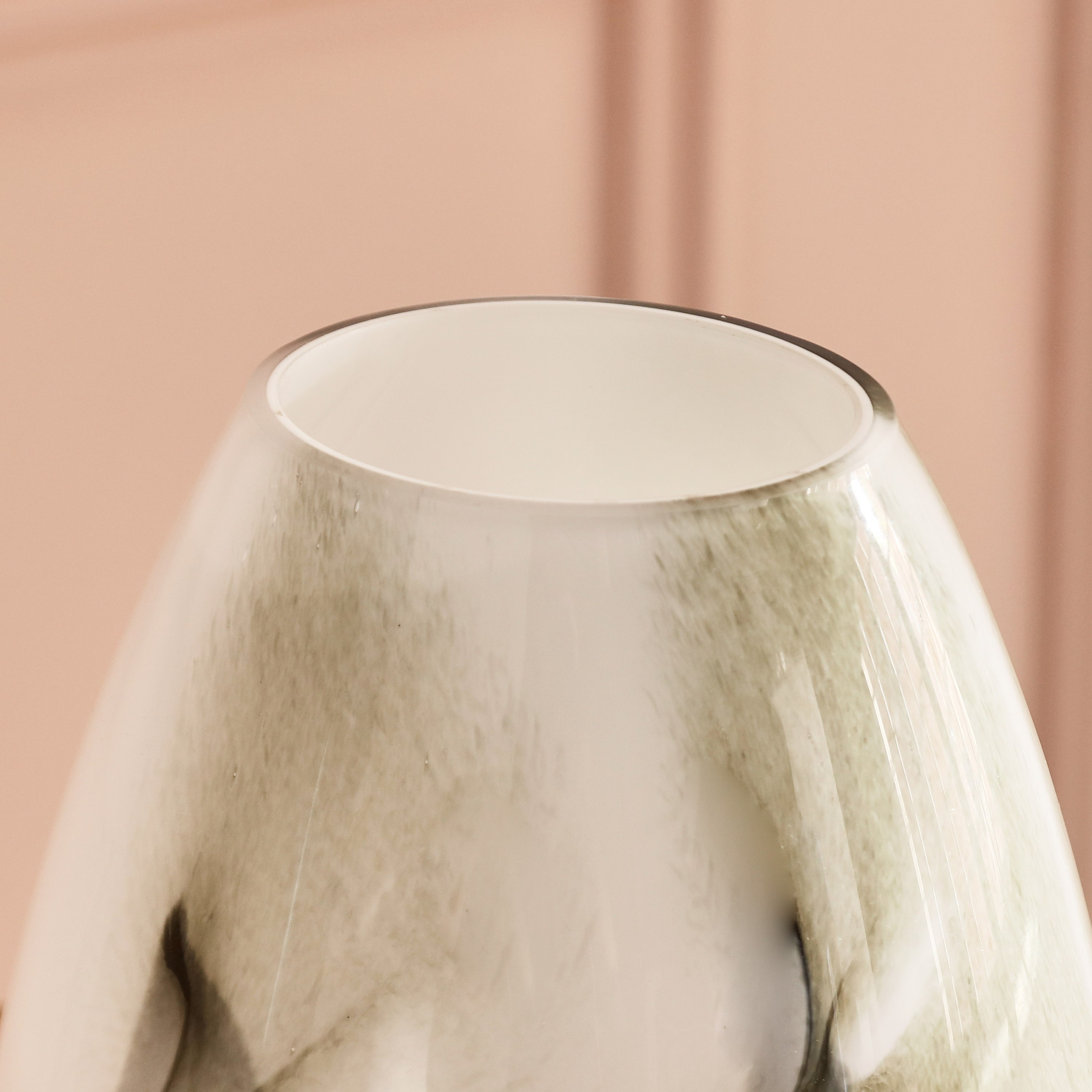مزهرية زجاج بملمس رخامي من دين - 20x21 سم-hbxbedroom-decorandaccessories-vases-image-3