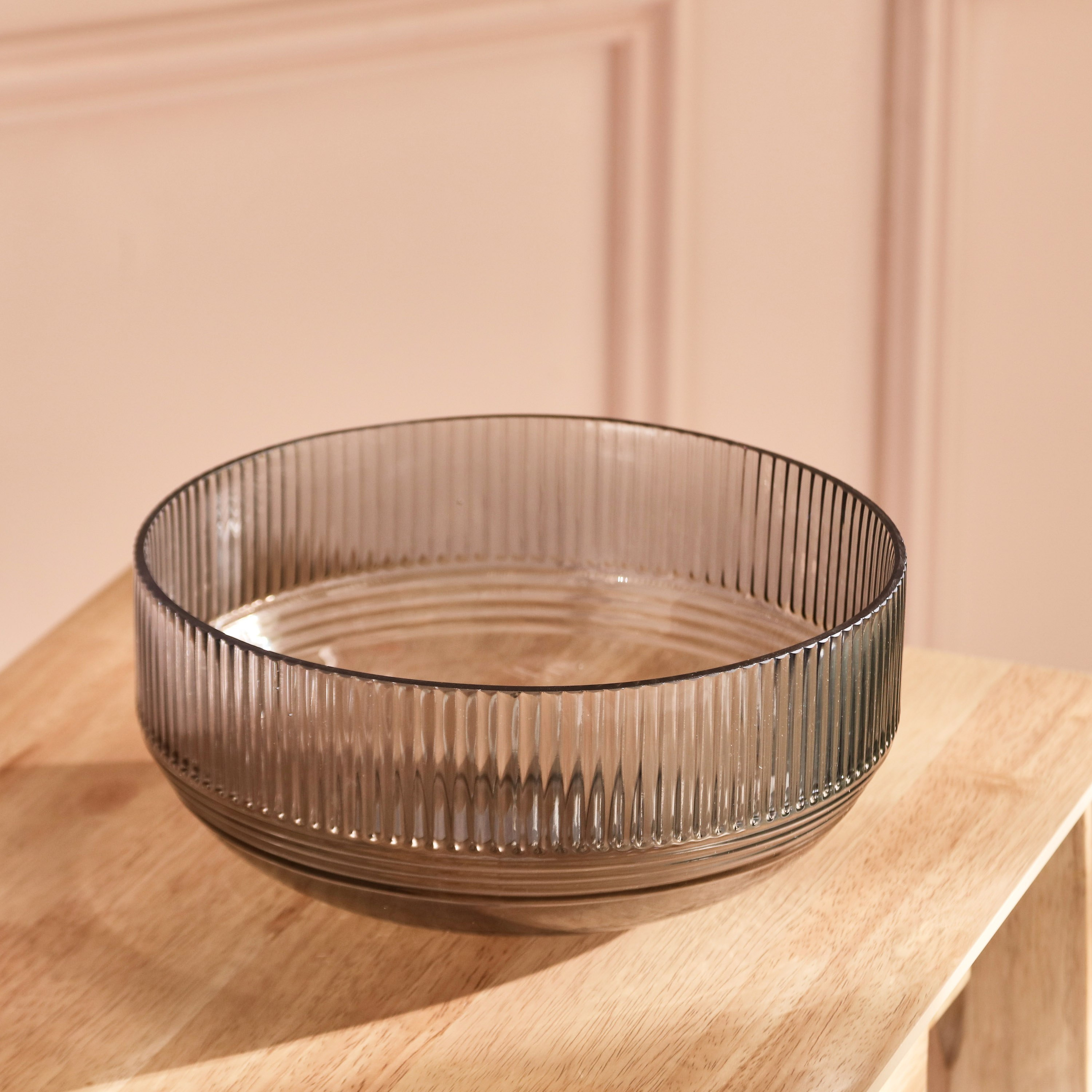 وعاء زجاج نيكل بارز الملمس من دين - 26x11 سم-hbxdecorandfurnishings-homeaccessories-bowls-image-2