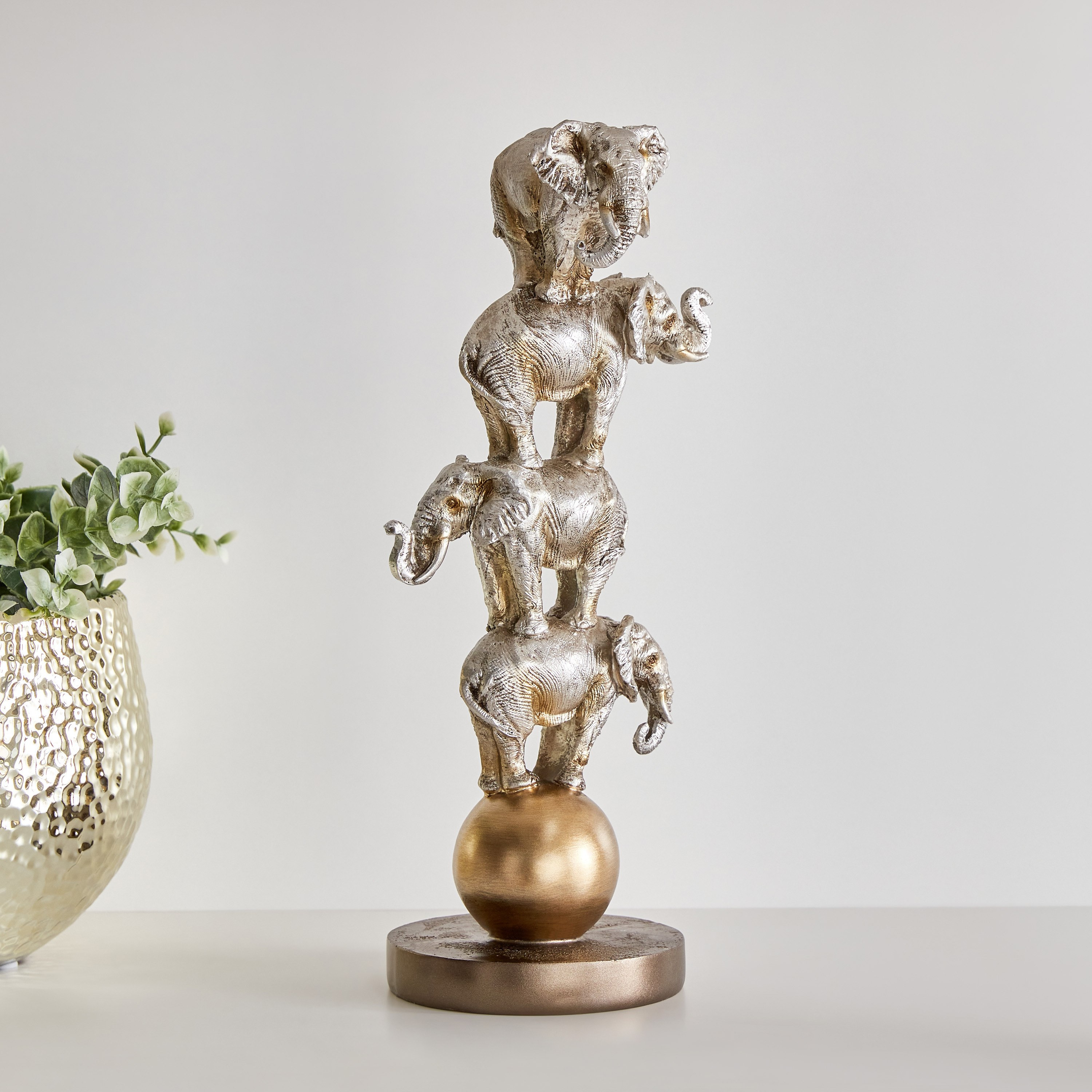 قطعة ديكور أفيال من بليست - 13.1x11.1x30.9 سم-hbxhomeware-homedecor-figurinesandornaments-image-2