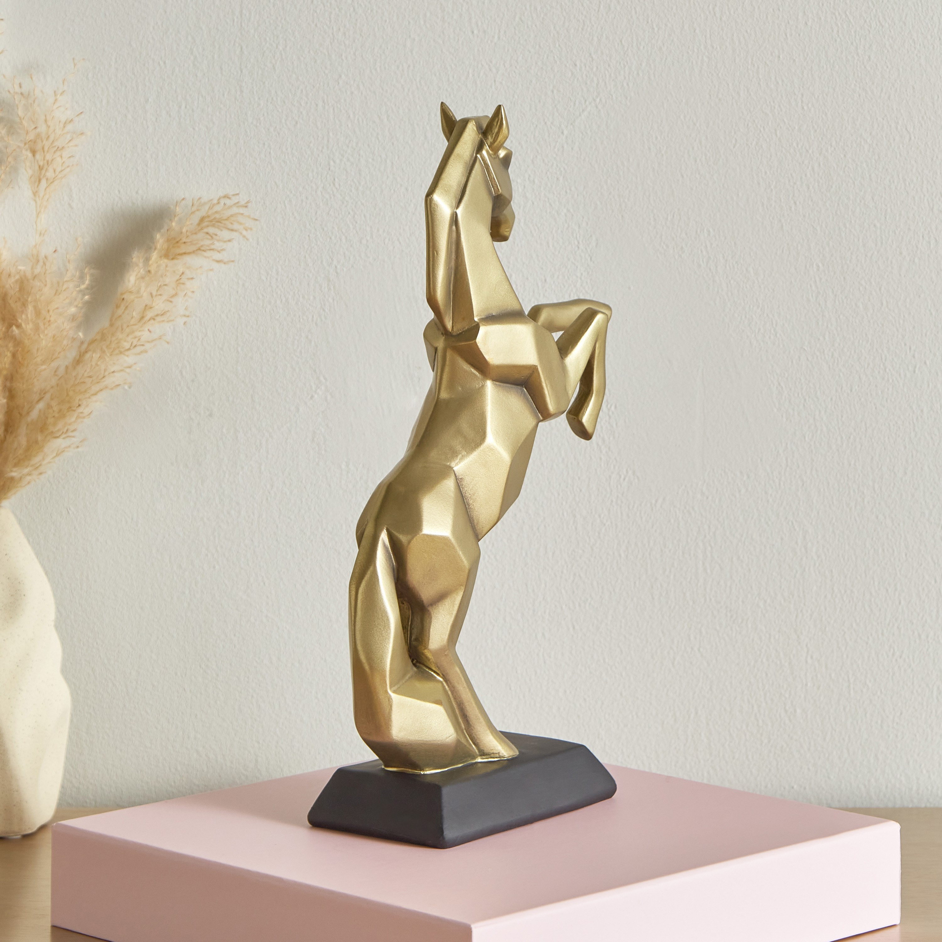 Blest Polyresin Horse Figurine - 21.8x8.8x33.8 cm-hbxhomeware-homedecor-figurinesandornaments-image-2