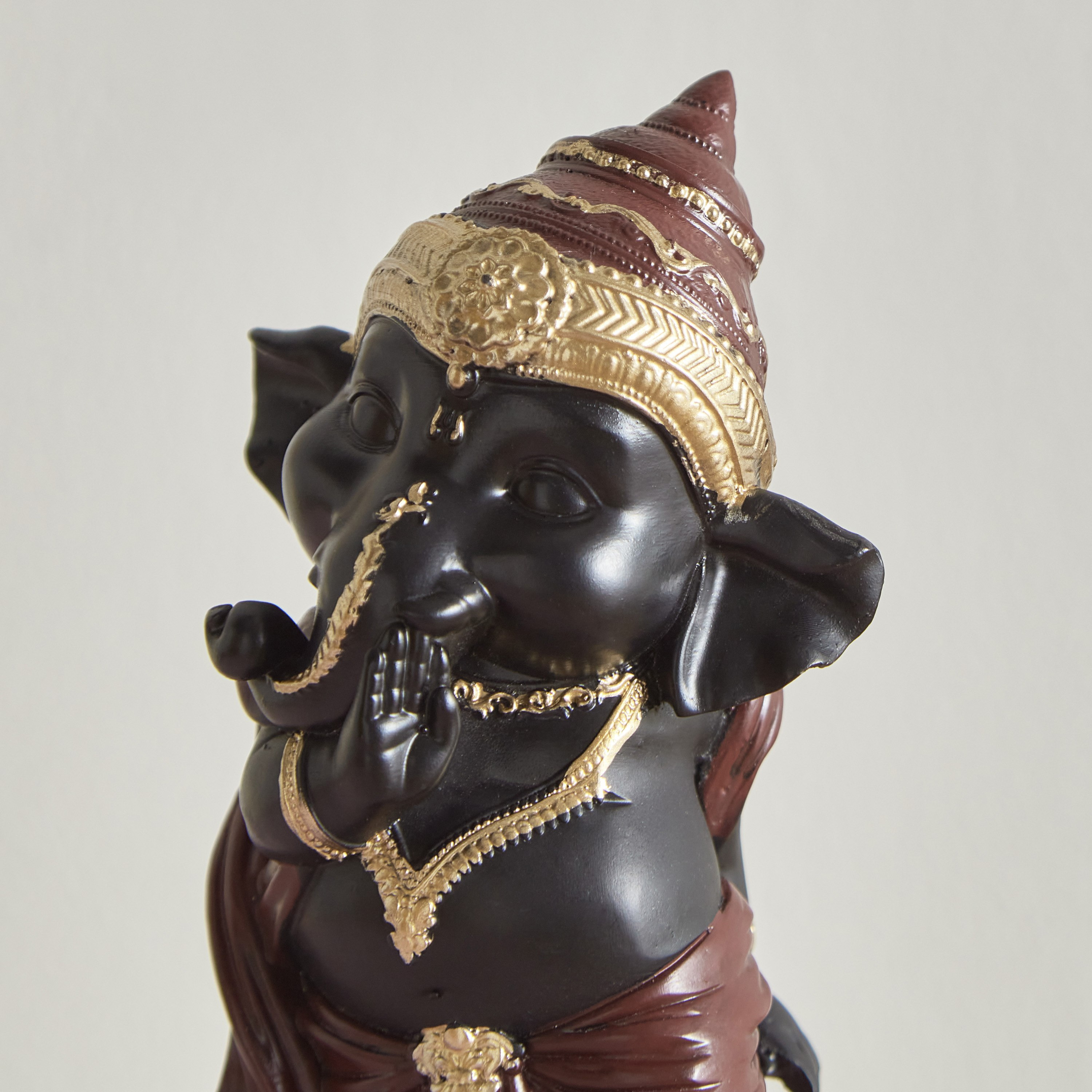 تمثال جانيشا عصري من بليست - 7.5x6x14 سم-hbxhomeware-homedecor-figurinesandornaments-image-3
