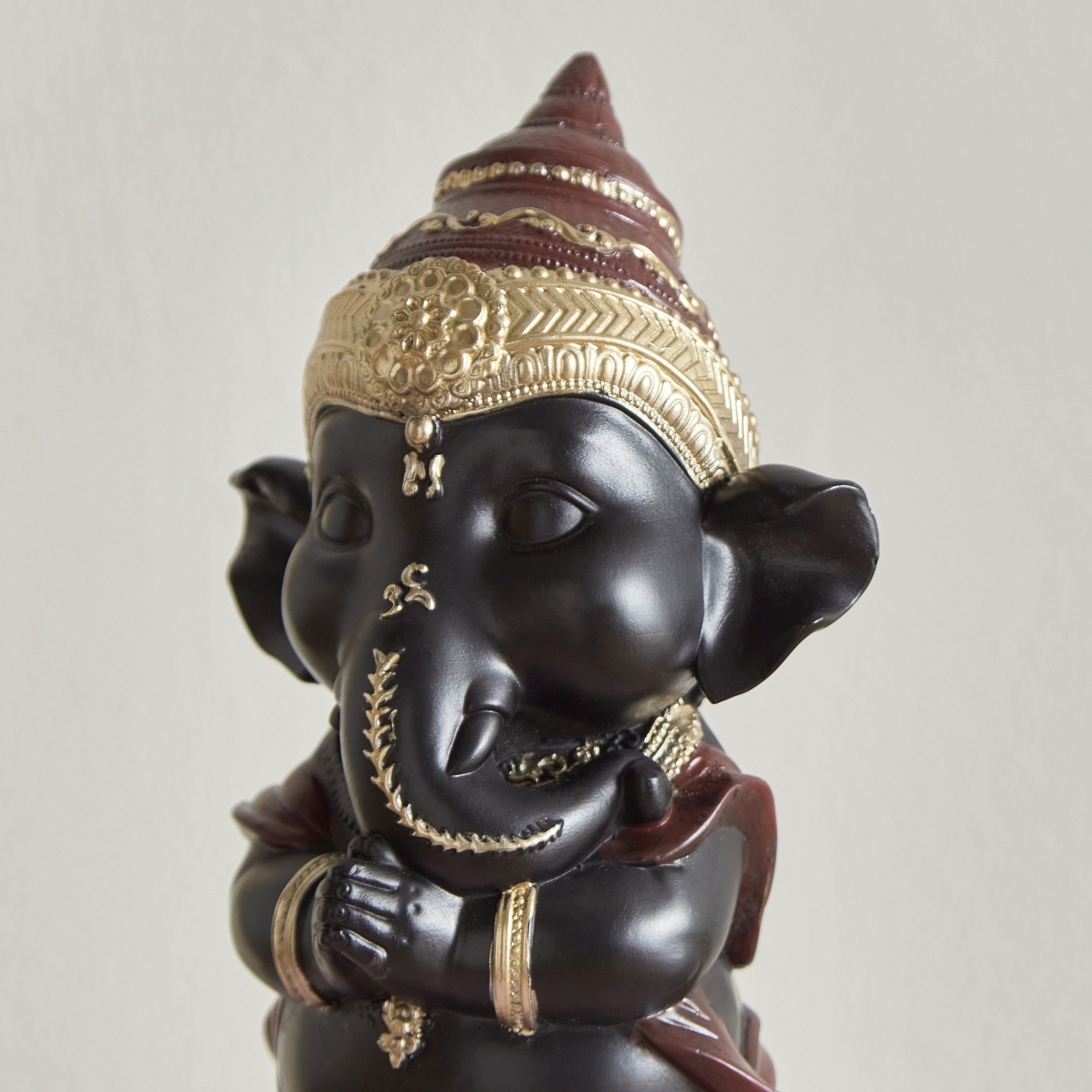 تمثال ديكور جانيشا عصري من بليست - 10.5x9.5x23.5 سم-hbxhomeware-homedecor-figurinesandornaments-image-3