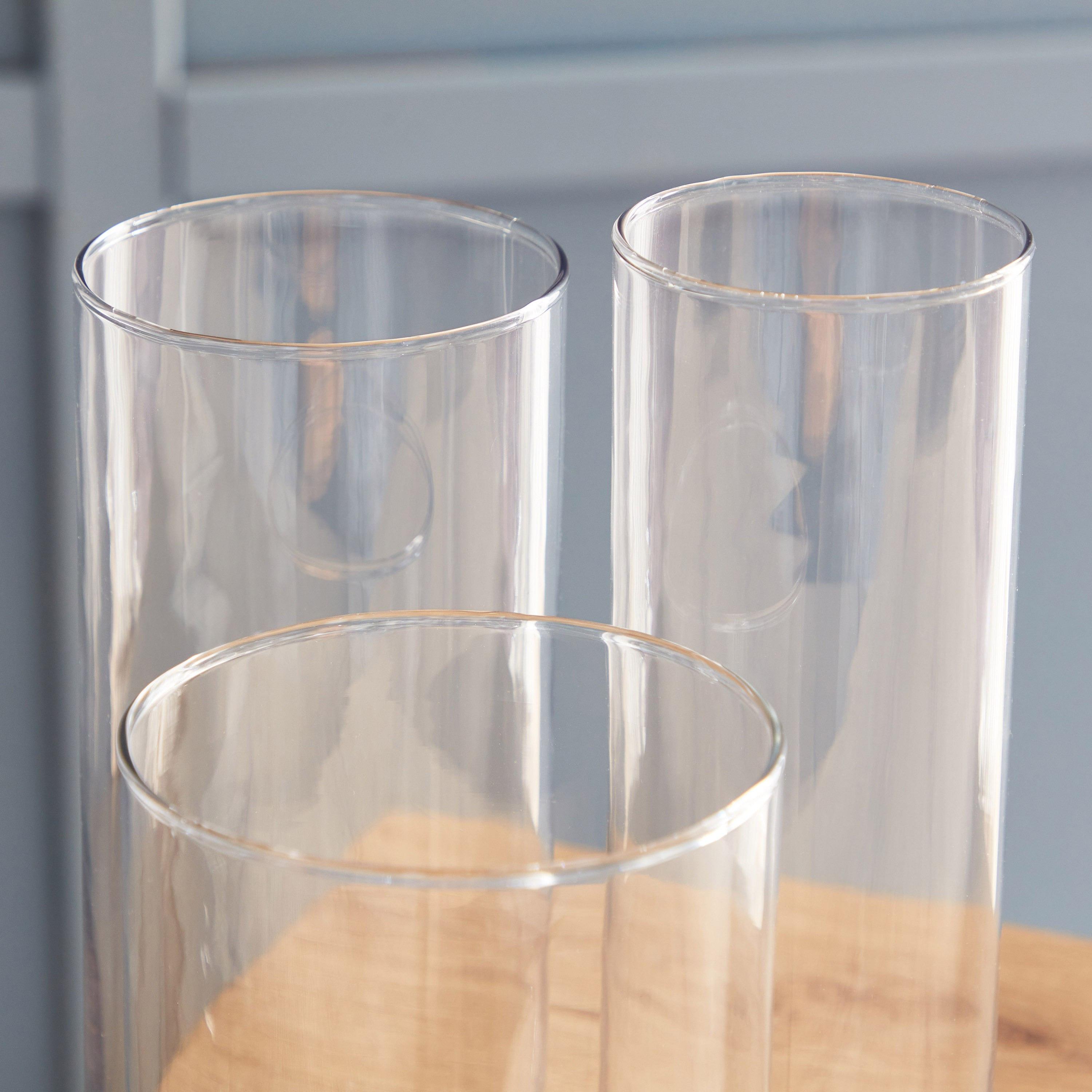 طقم مزهرية زجاج أسطوانية 3 قطع من برايت-hbxbedroom-decorandaccessories-vases-image-3