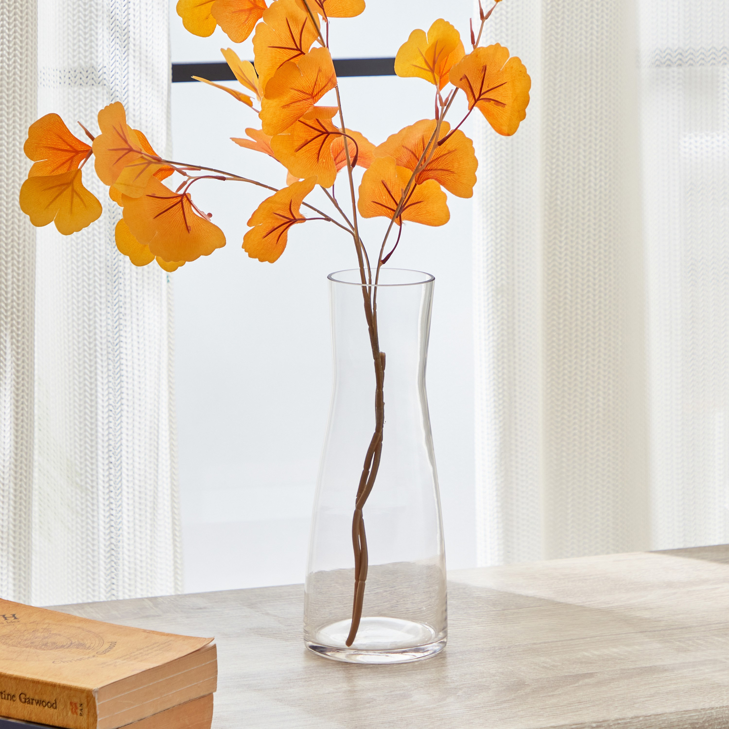 مزهرية عصرية زجاج شفاف من برايت - 10x26 سم-hbxbedroom-decorandaccessories-vases-image-1