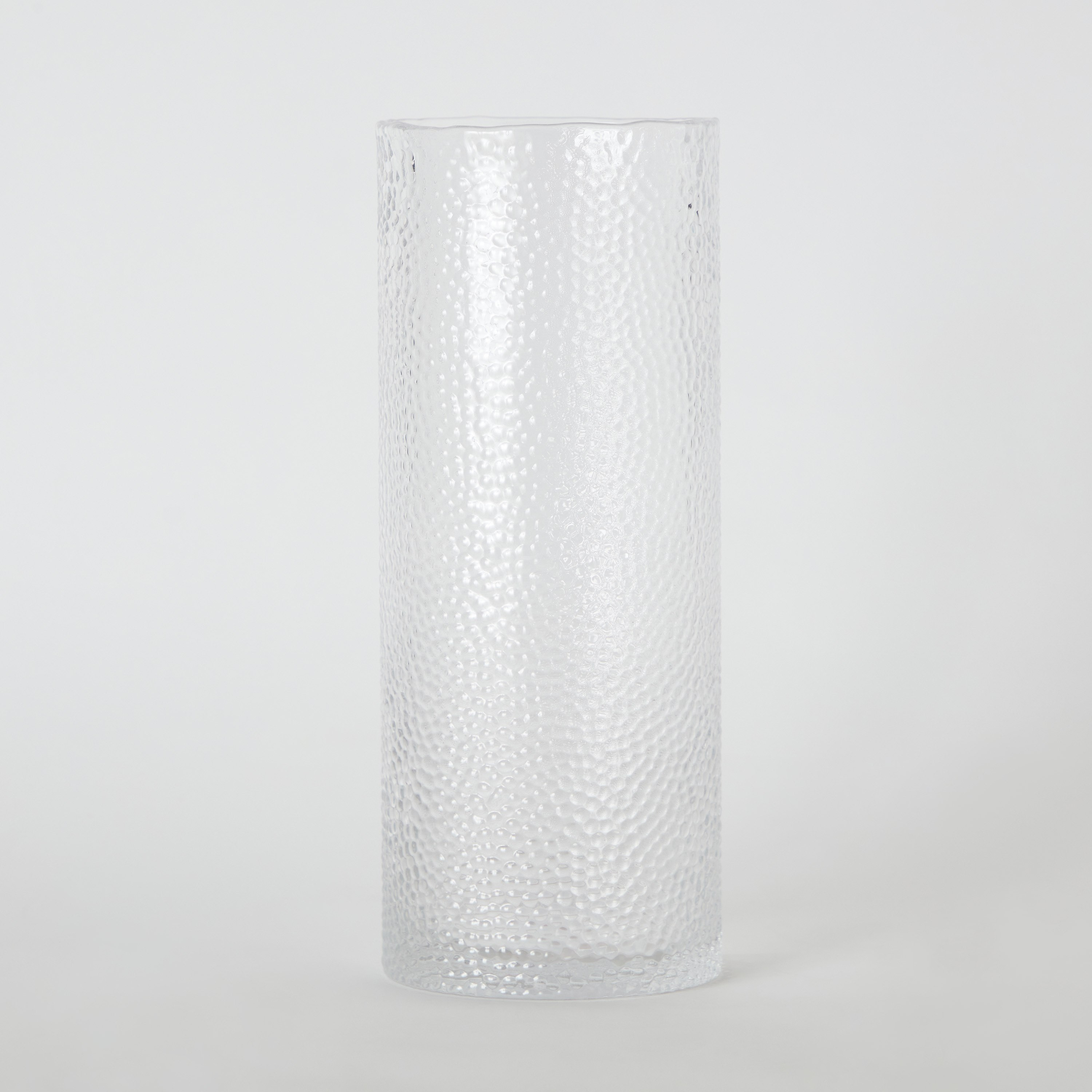 مزهرية زجاج بارز الملمس من برايت - 12x30×18 سم-hbxbedroom-decorandaccessories-vases-image-6