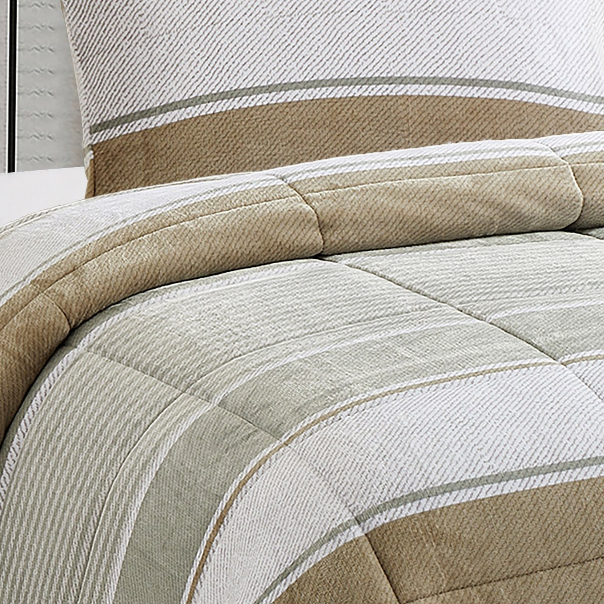 طقم لحاف فلانيل كينج قطعتين بطبعات من بيلفي جيني - 150x220 سم-hbxkidsandyouth-beddingandfurnishings-comfortersets-image-3