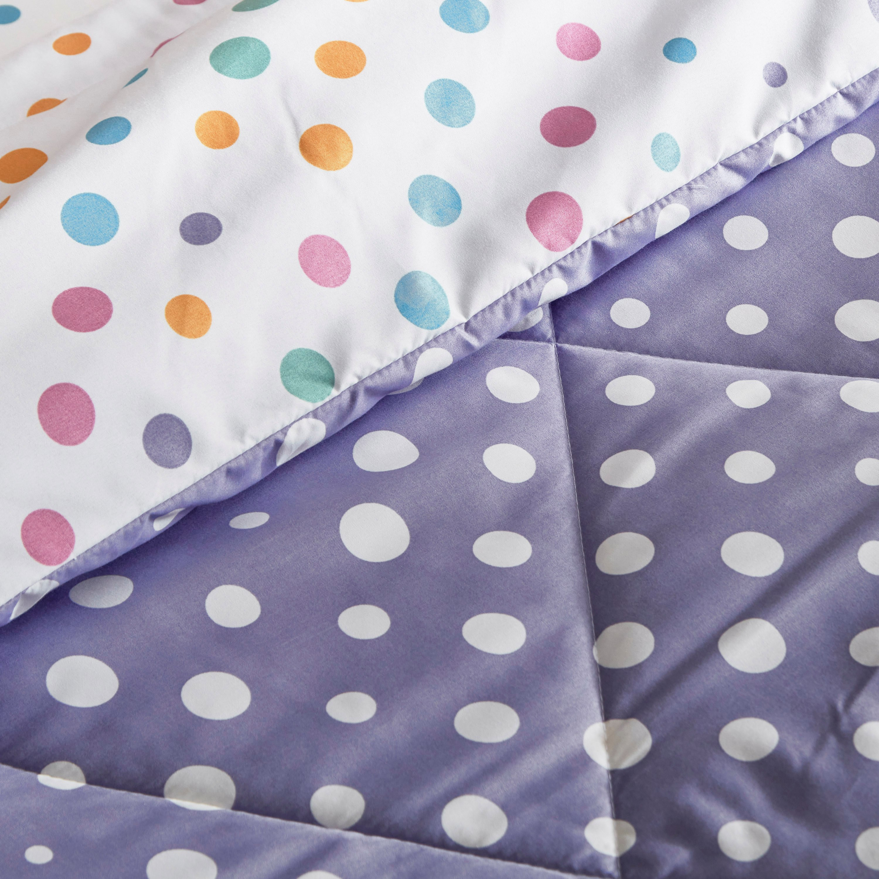 لحاف مزدوج ألياف دقيقة منقّط من نورا - 160x220 سم-hbxhomeware-hbxkidsandyouth-image-4