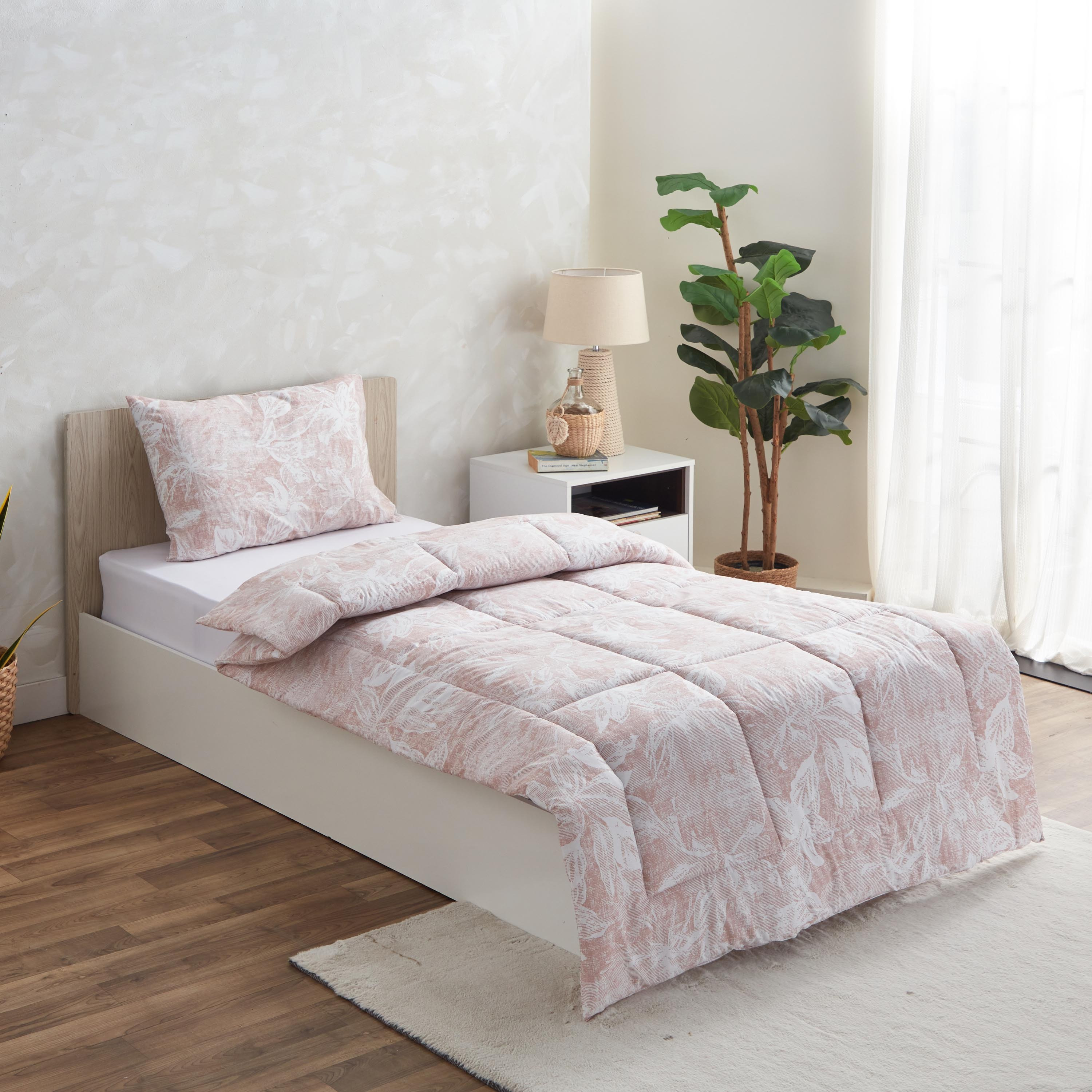 طقم لحاف فردي قطعتين من البولي قطن من ألبانيا فير - 135x220 سم-hbxhomeware-hbxdecorandfurnishings-image-2