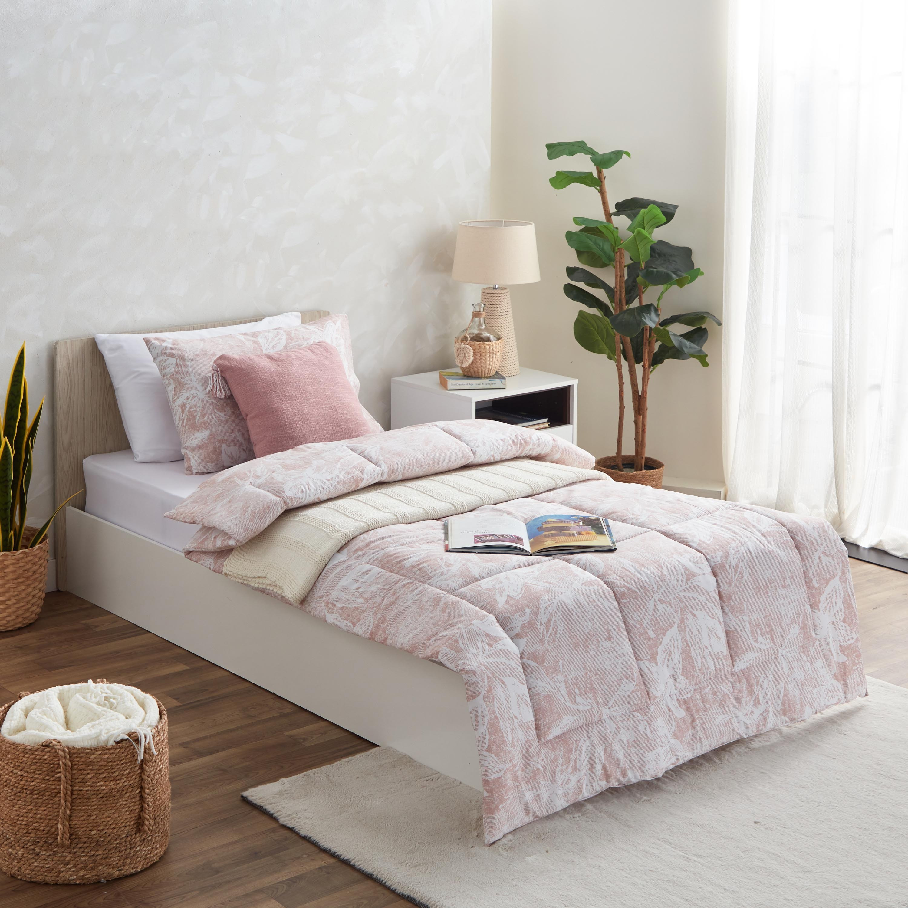 طقم لحاف فردي قطعتين من البولي قطن من ألبانيا فير - 135x220 سم-hbxhomeware-hbxdecorandfurnishings-image-8