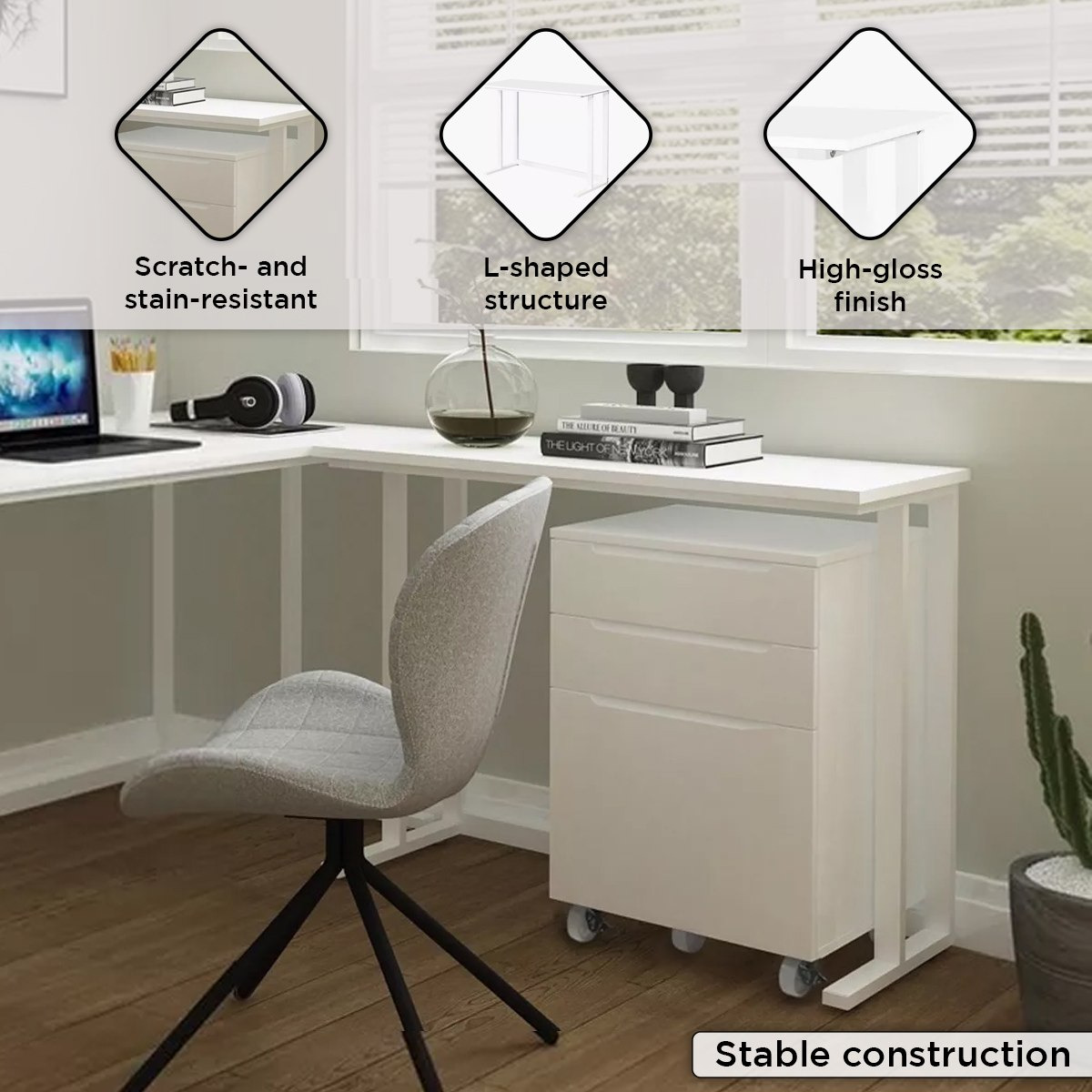 مكتب دراسة صغير عالي اللمعان من نورويتش-hbxfurniture-office-desks-image-7