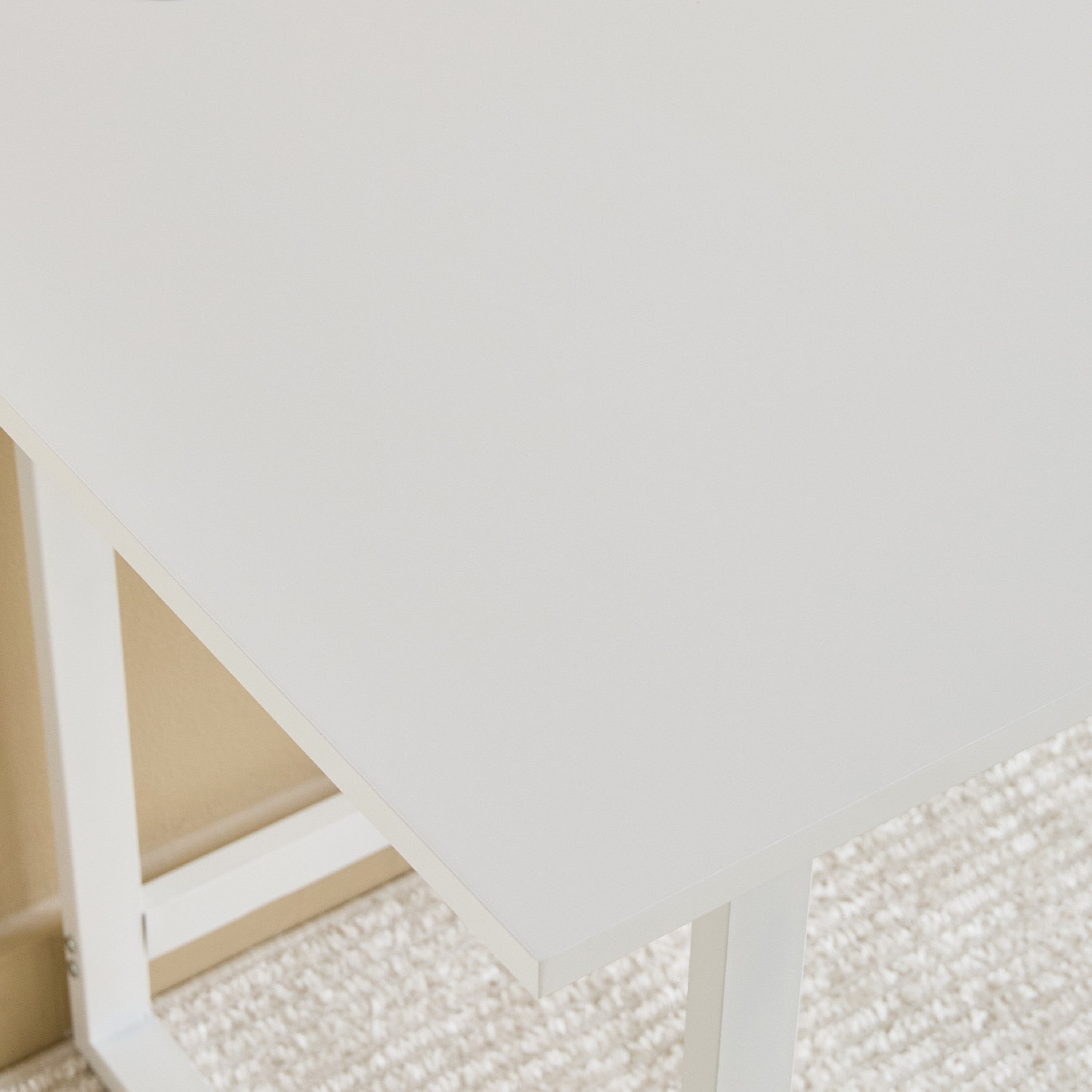 Norwich Large High Gloss Study Desk -hbxfurniture-office-desks-image-3