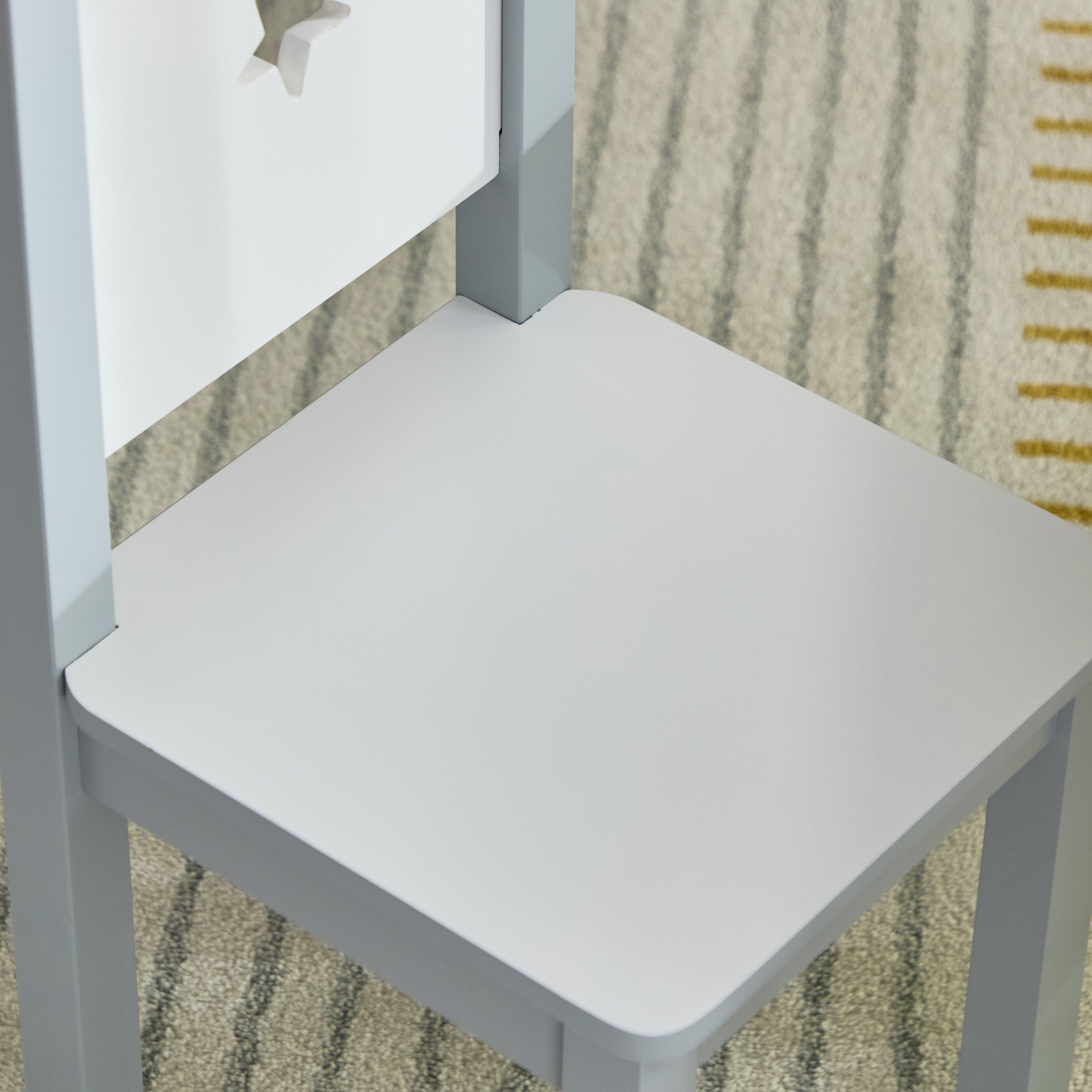 Vanilla Starry Kids' 2-Seater Table Set-hbxfurniture-office-desks-image-9