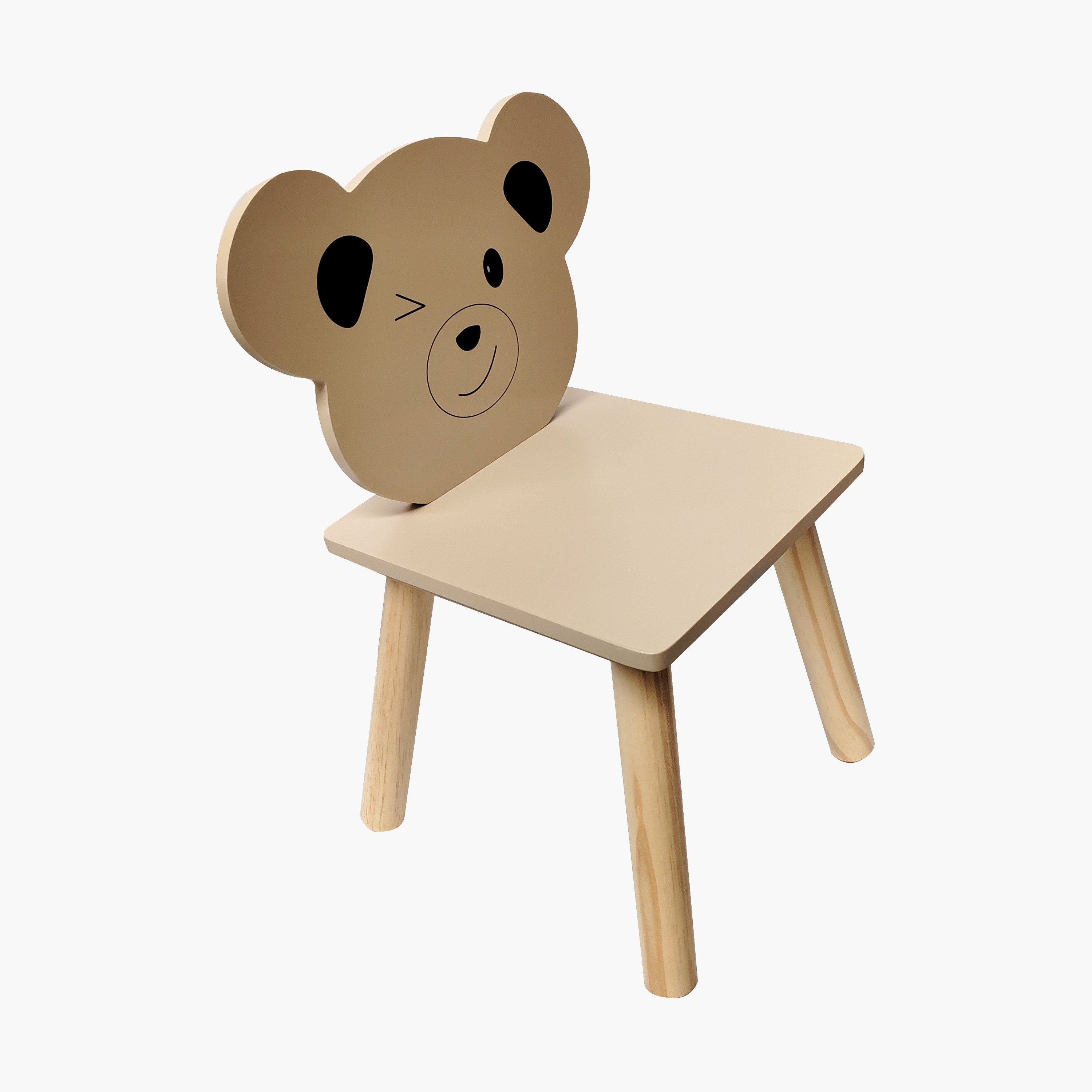 Vanilla Bear Kids Armless Chair-hbxfurniture-kidsroom-studychairs-image-3