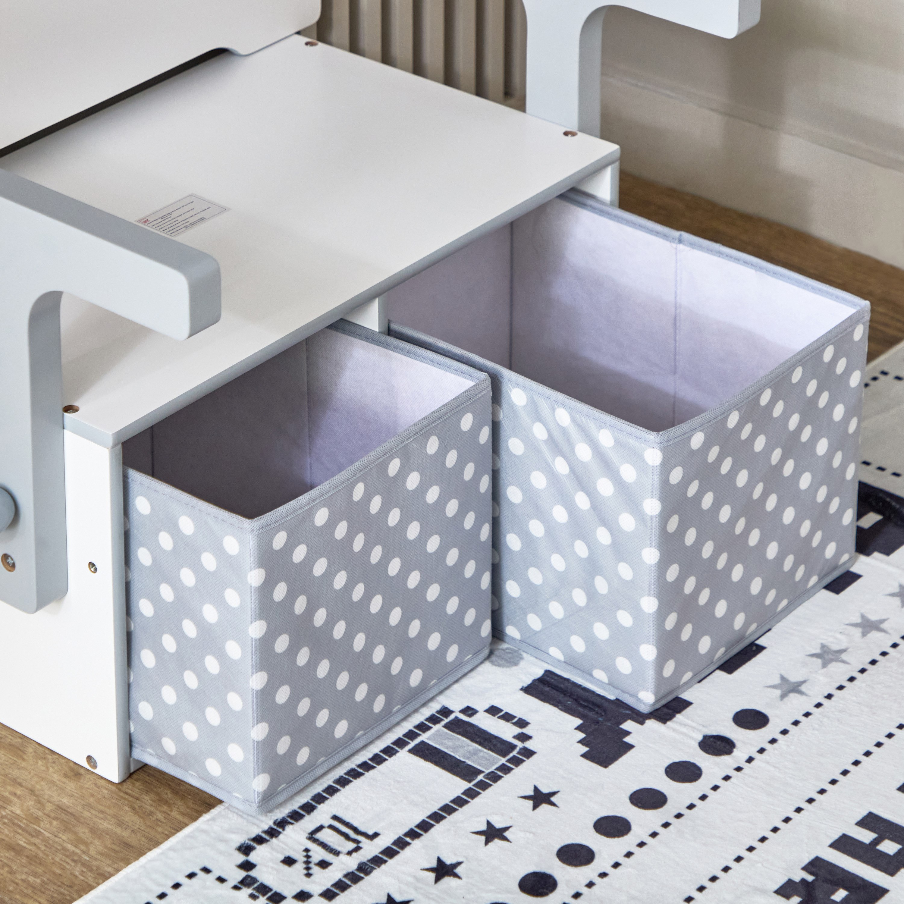 Vanilla Convertible Kids Toy Storage with Bench-hbxfurniture-office-desks-image-3
