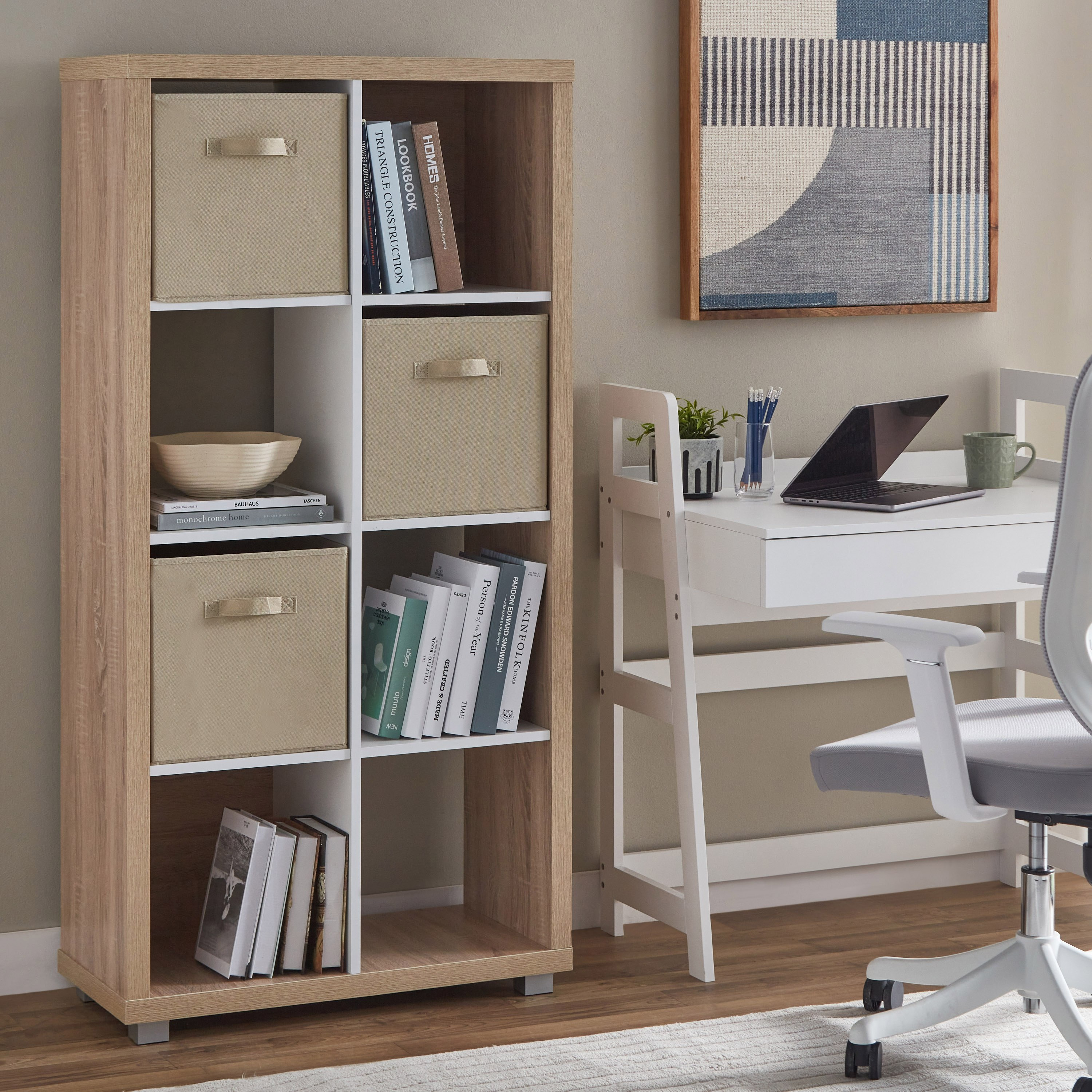 صندوق قماش على شكل مكعب من أوليف- 32x33x32 سم-hbxbedroom-bedroomaccessories-bedroomstorage-image-5