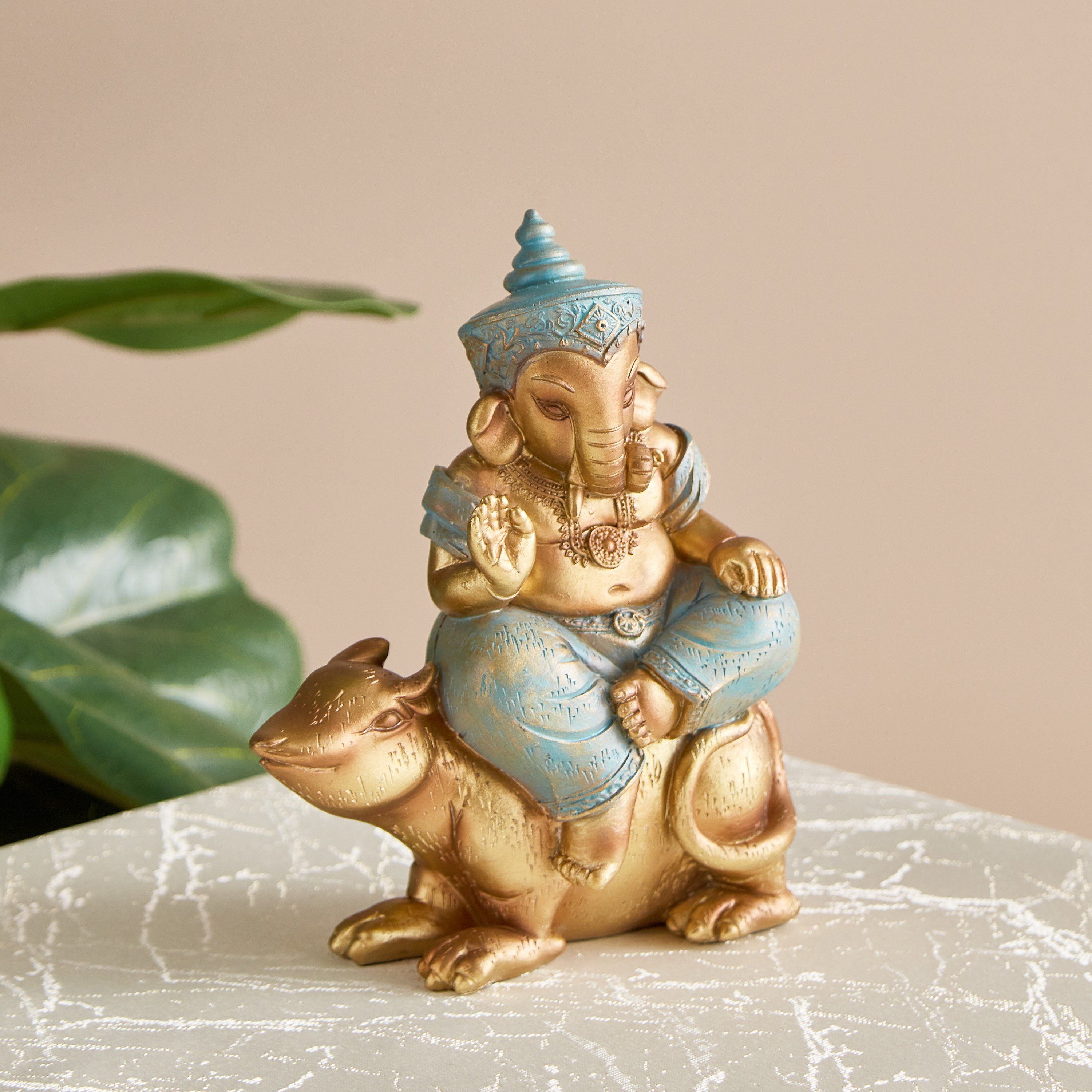 تمثال جانيشا على الفأر من سيم - 13x6.5x16 سم-hbxhomeware-homedecor-figurinesandornaments-image-1
