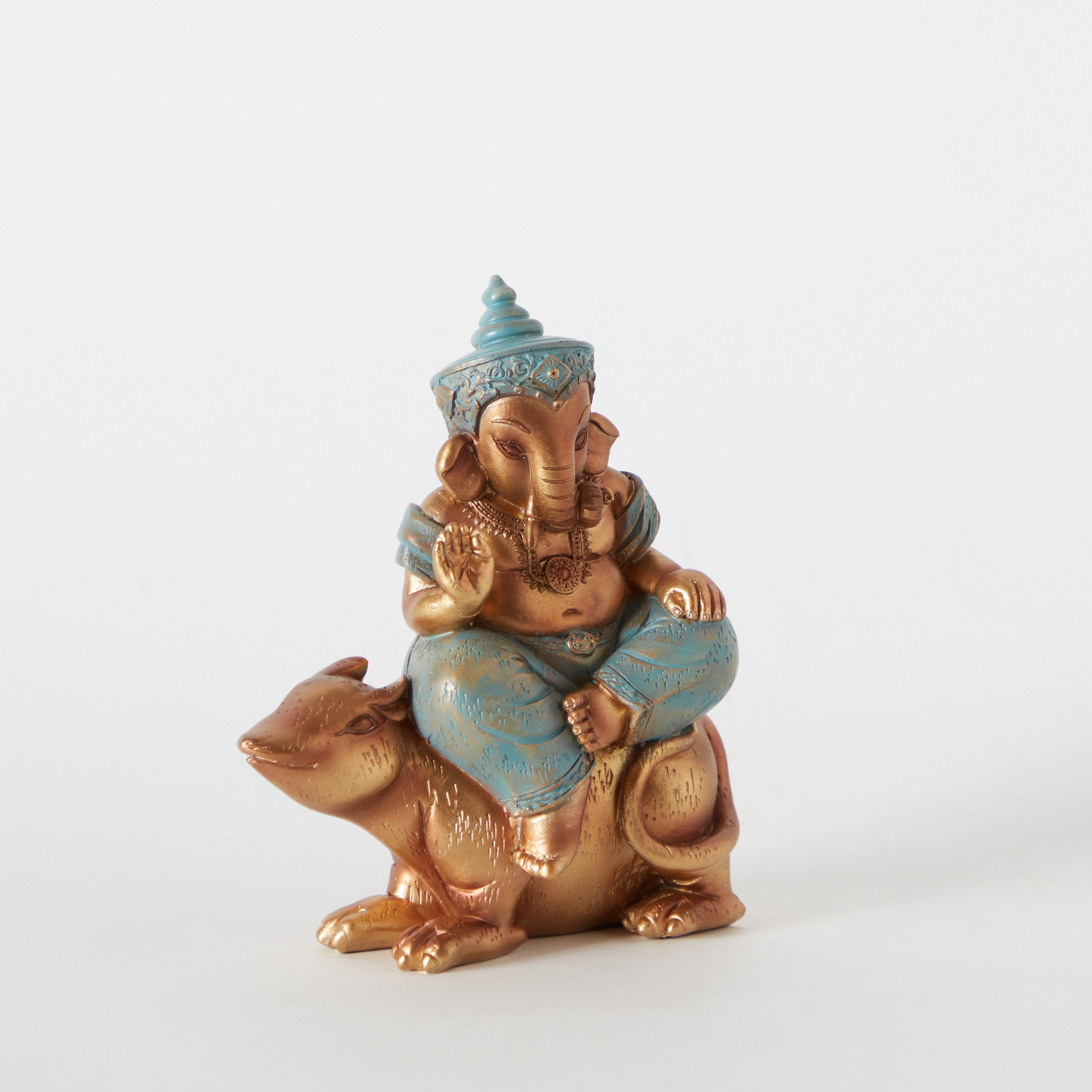 تمثال جانيشا على الفأر من سيم - 13x6.5x16 سم-hbxhomeware-homedecor-figurinesandornaments-image-6