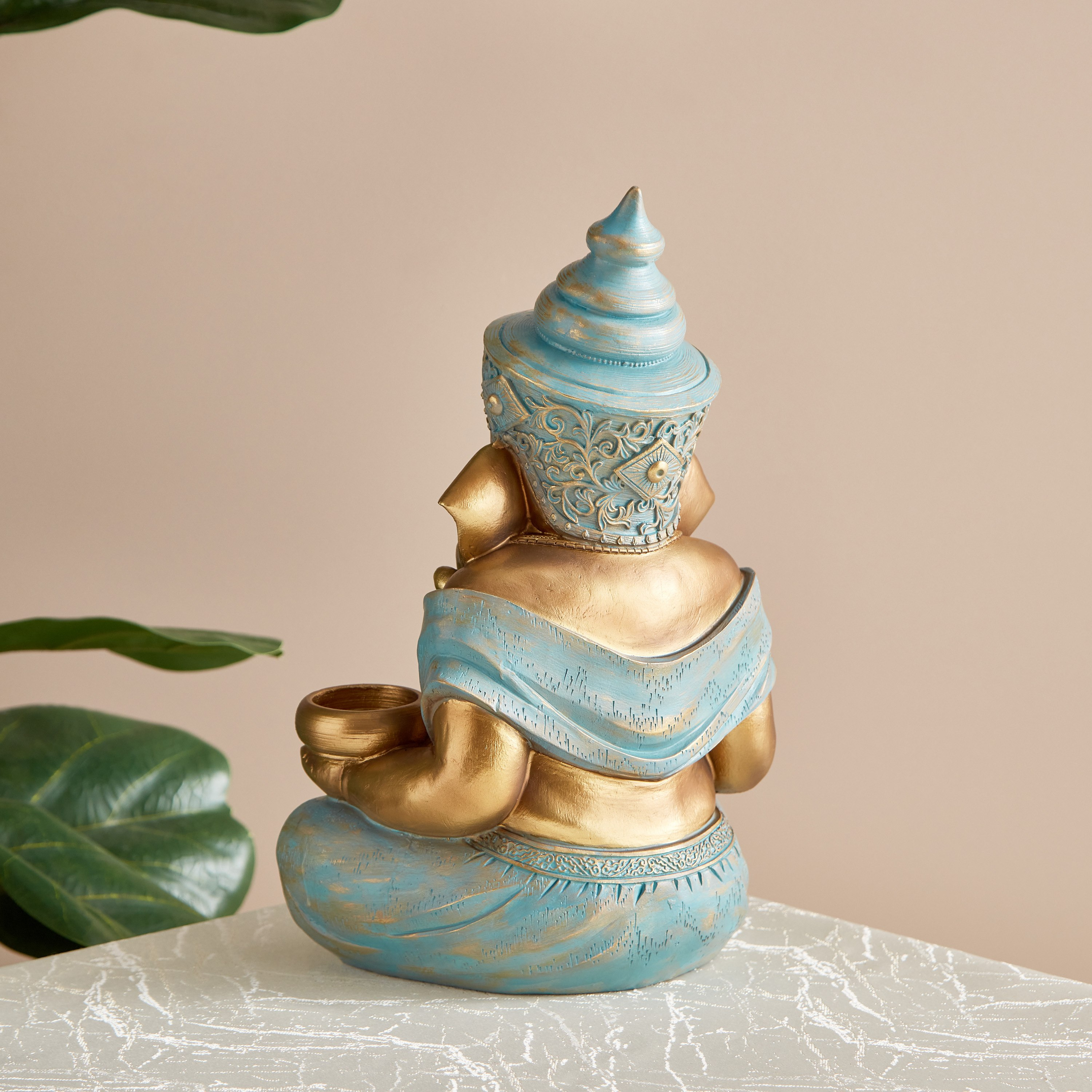 تمثال جانيشا جالس من سيم - 20.5x14.5x31.5 سم-hbxhomeware-homedecor-figurinesandornaments-image-3