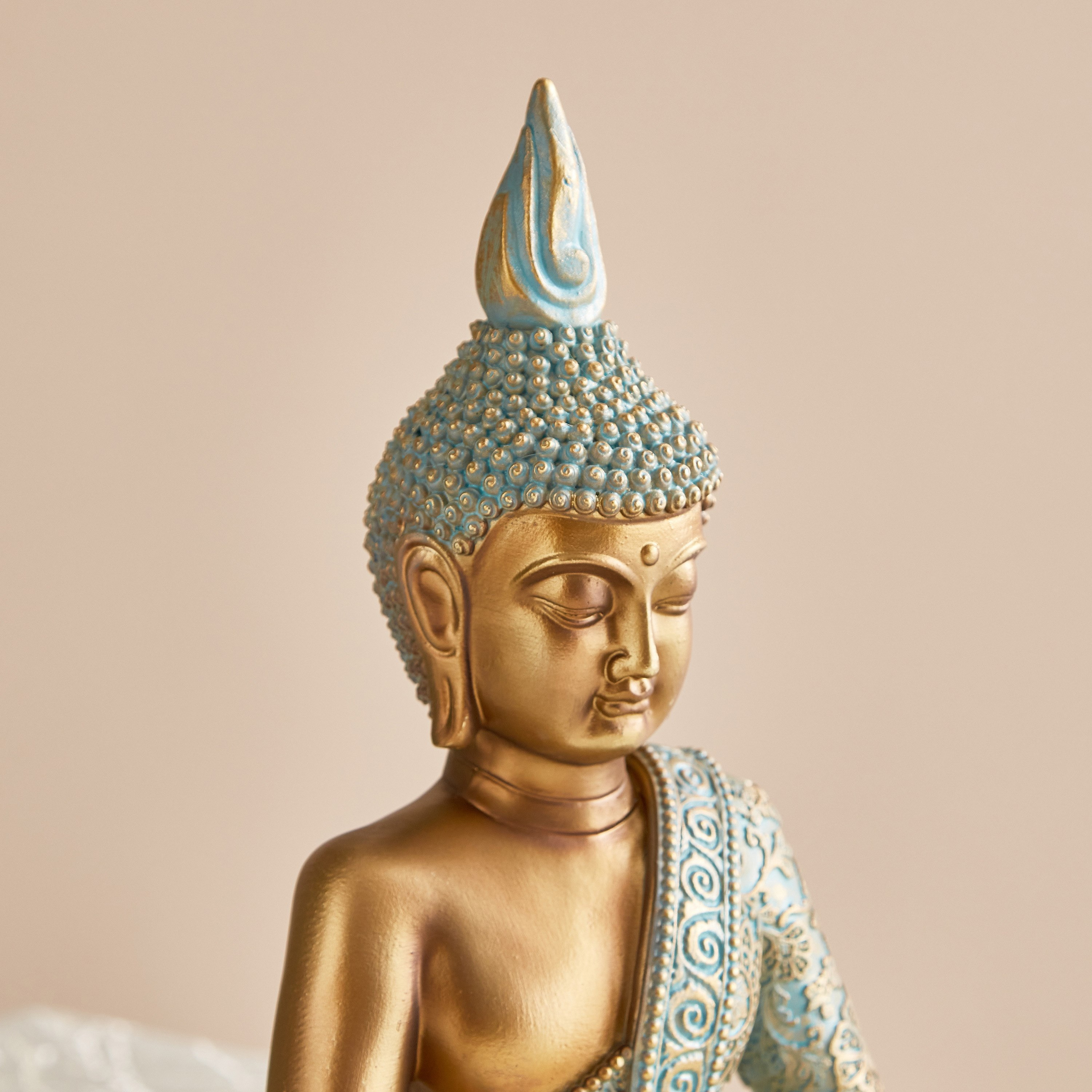 تمثال بوذا جالس من سيم - 17.8x9.8x25.8 سم-hbxhomeware-homedecor-figurinesandornaments-image-4
