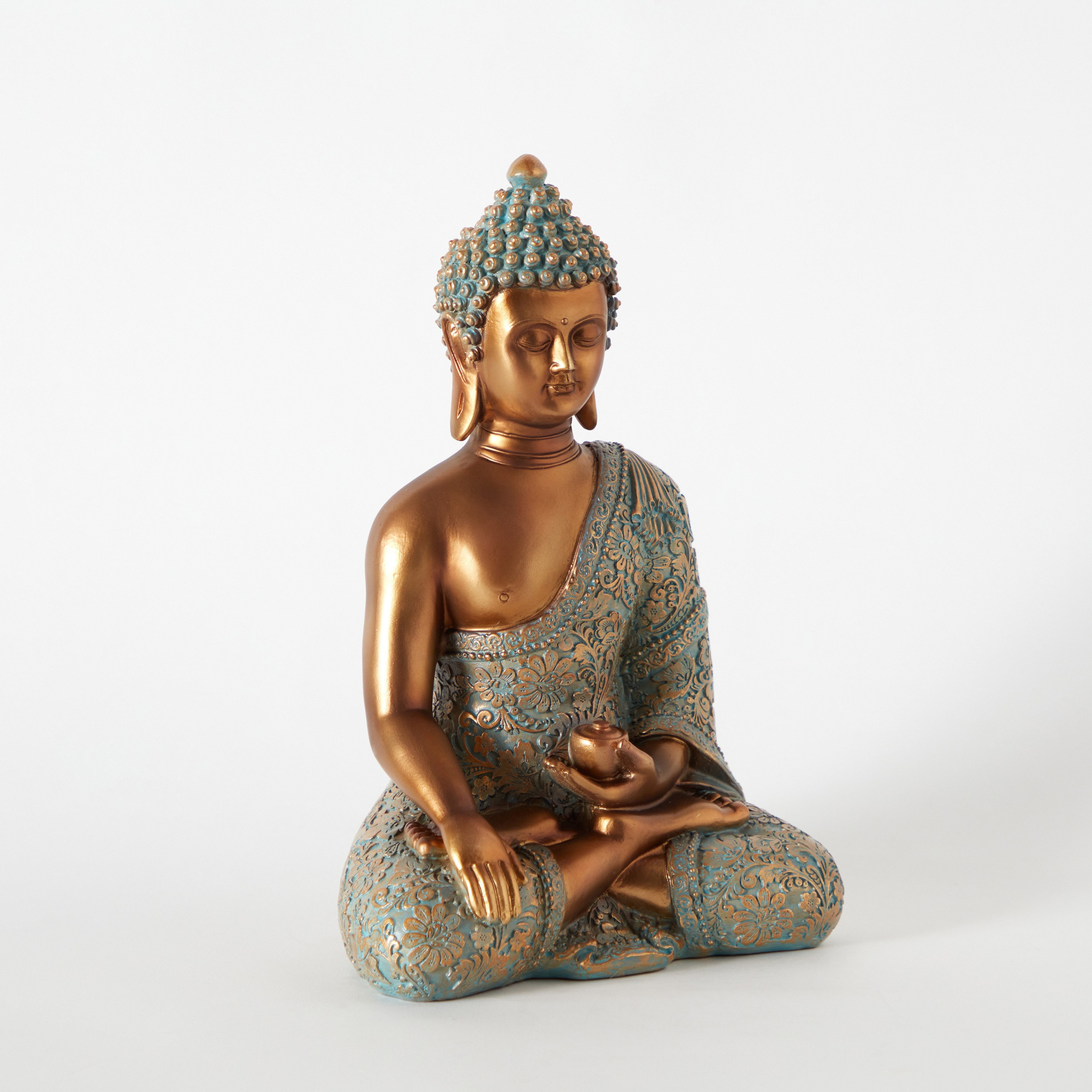 تمثال بوذا جالس من سيم - 20.5x14.5x30.5 سم-hbxhomeware-homedecor-figurinesandornaments-image-6