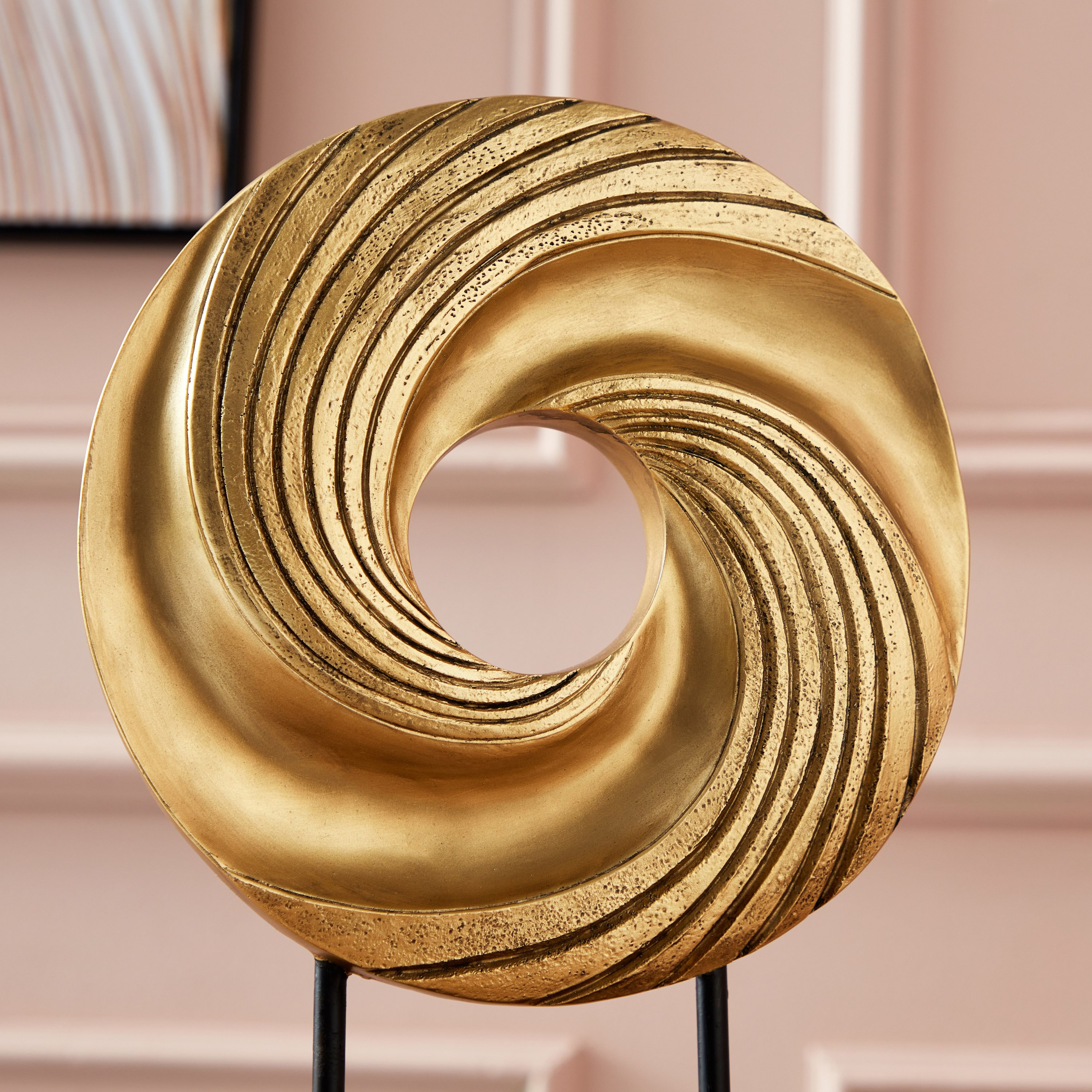 قطعة ديكور مستديرة تجريدية من سيم - 24.5x7.5x34 سم-hbxhomeware-homedecor-figurinesandornaments-image-3