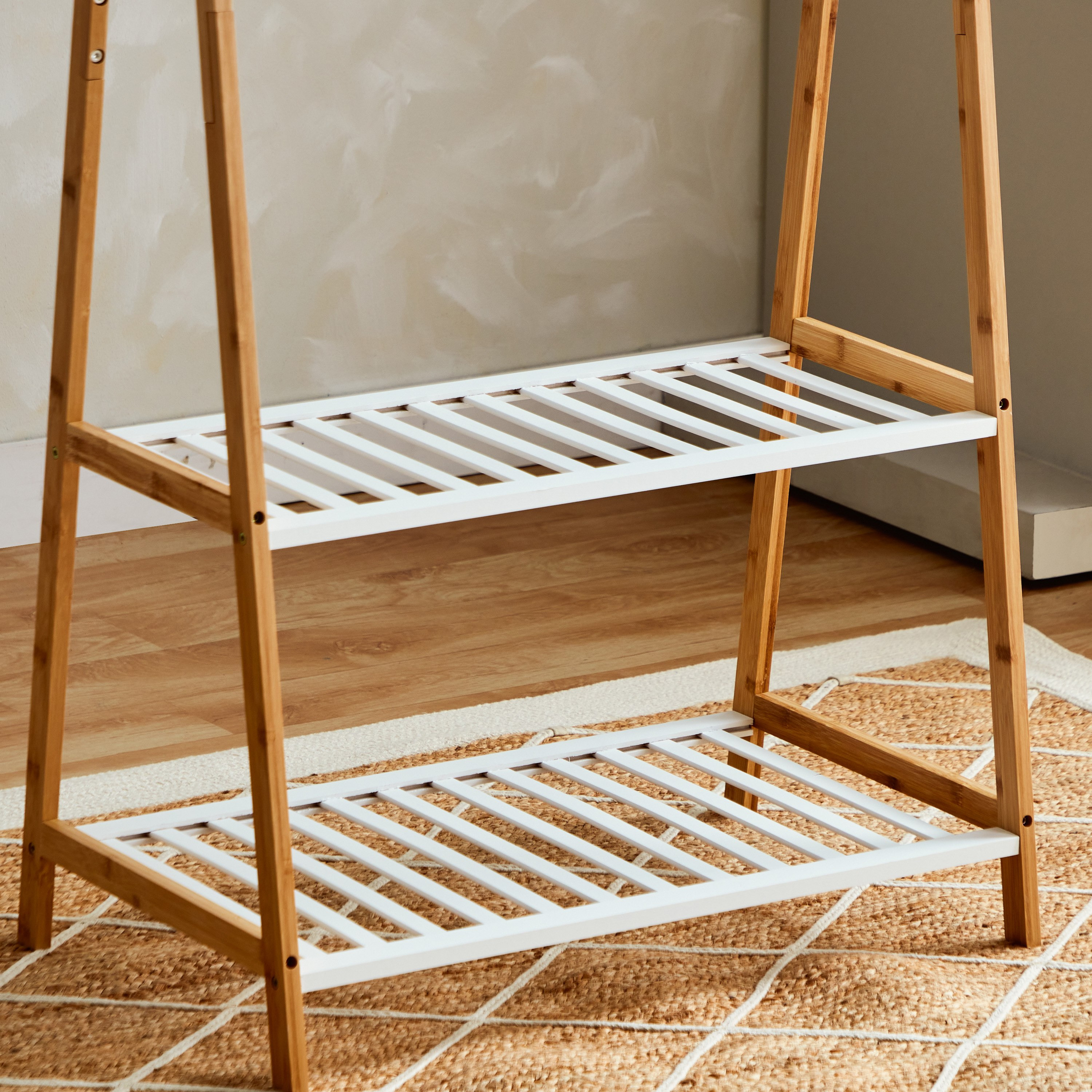 Lexus 2-Tier Storage with Garment Rack - 90x43x152 cm-PROMO_HB_AE_B1G1_250925-image-3