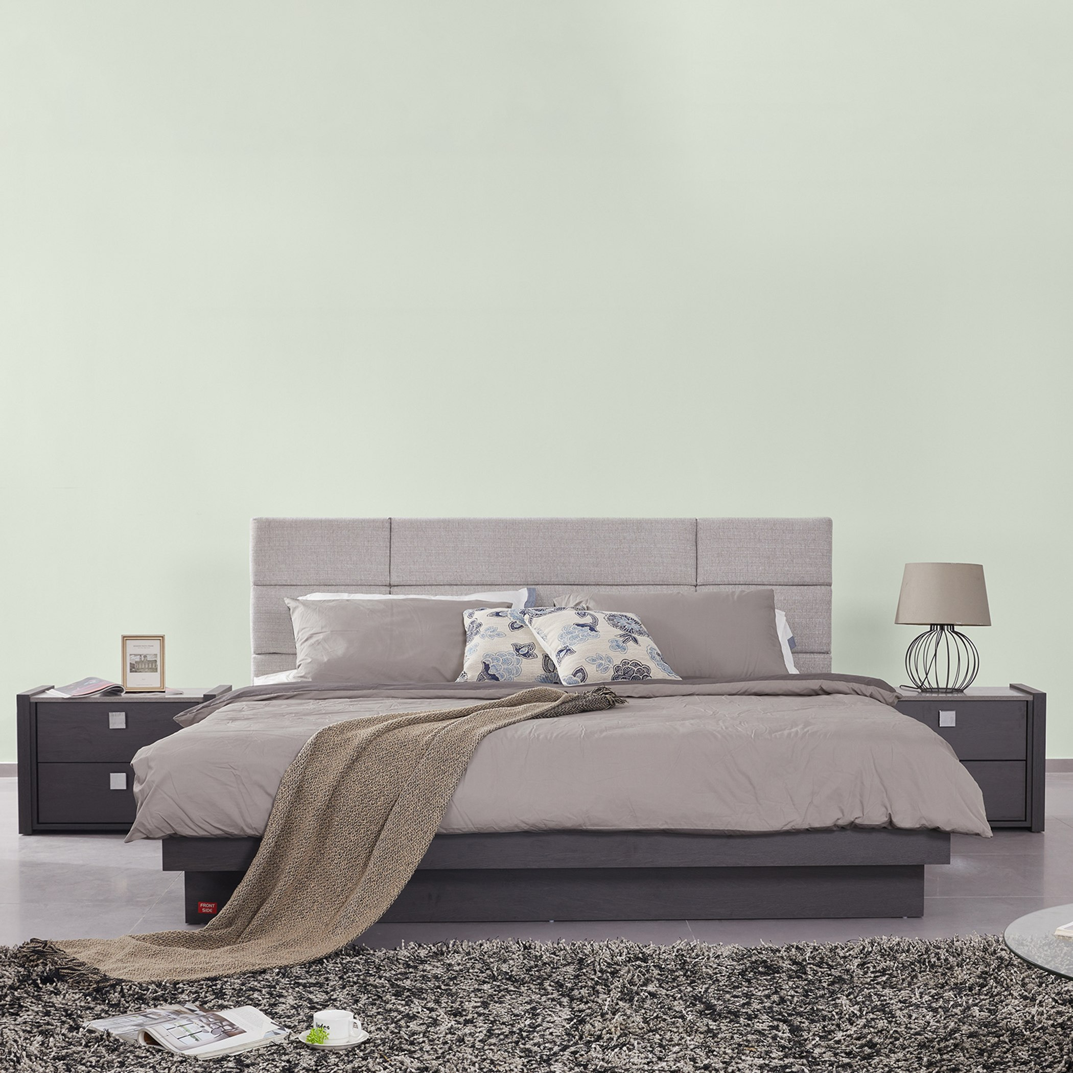 طقم غرفة نوم سوبر كينج 5 قطع من كامبريدج - 200x200 سم-hbxbedroom-bedsandbedsets-bedroomsets-superking-image-2