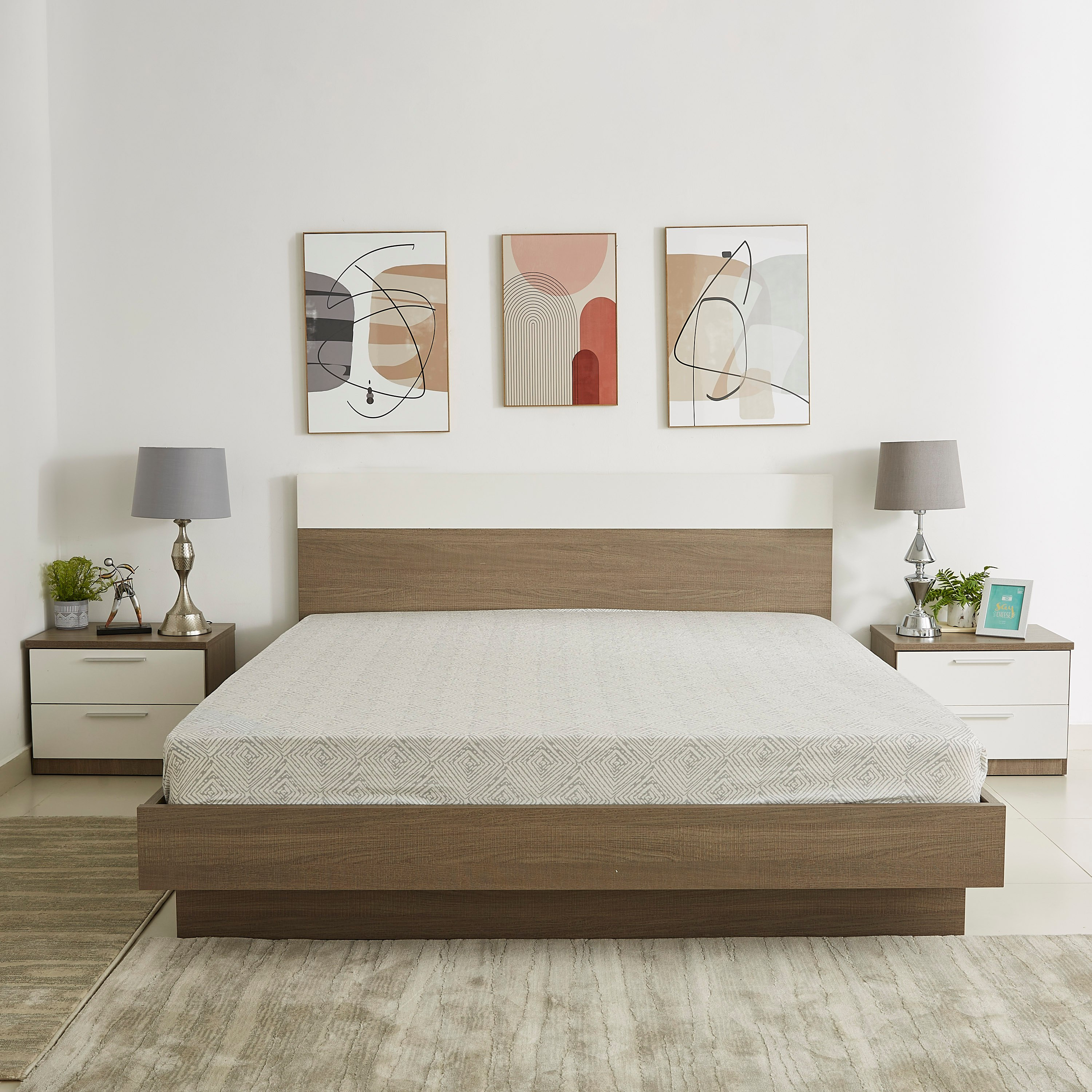 Ireland 5-Piece King Bedroom Set - 180x200 cm-hbxbedroom-bedsandbedsets-bedroomsets-king-image-2