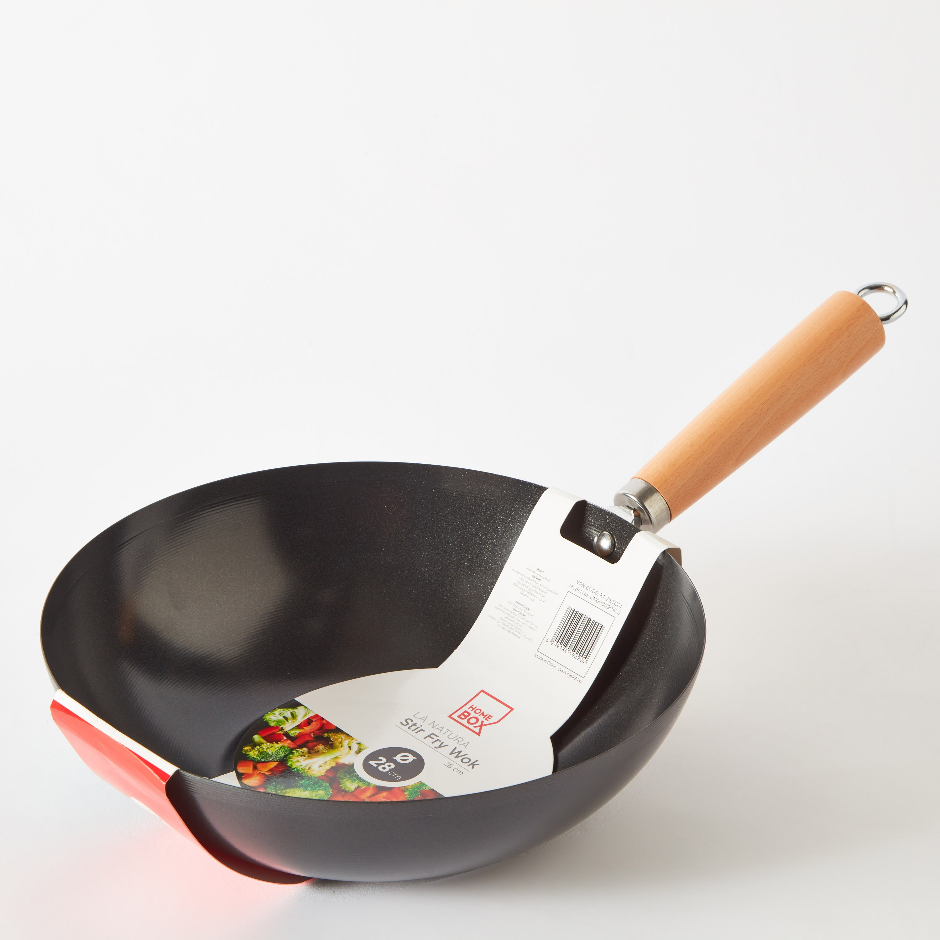 La Natura Carbon Steel Wok - 28 cm-hbxhomeware-hbxkitchen-image-6