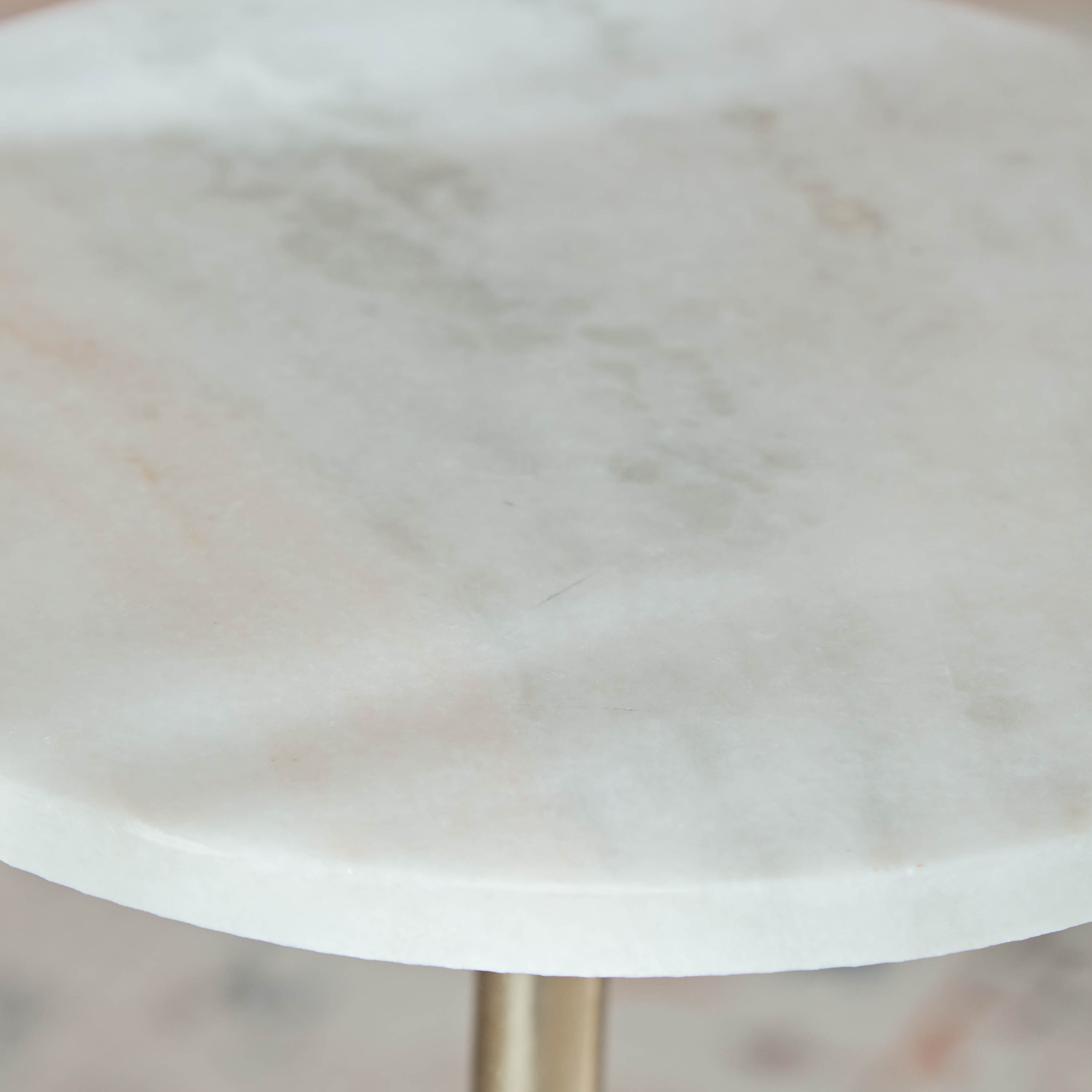 Cavon Hanzo Genuine Marble Top Accent End Table-hbxfurniture-livingroom-endtables-image-4