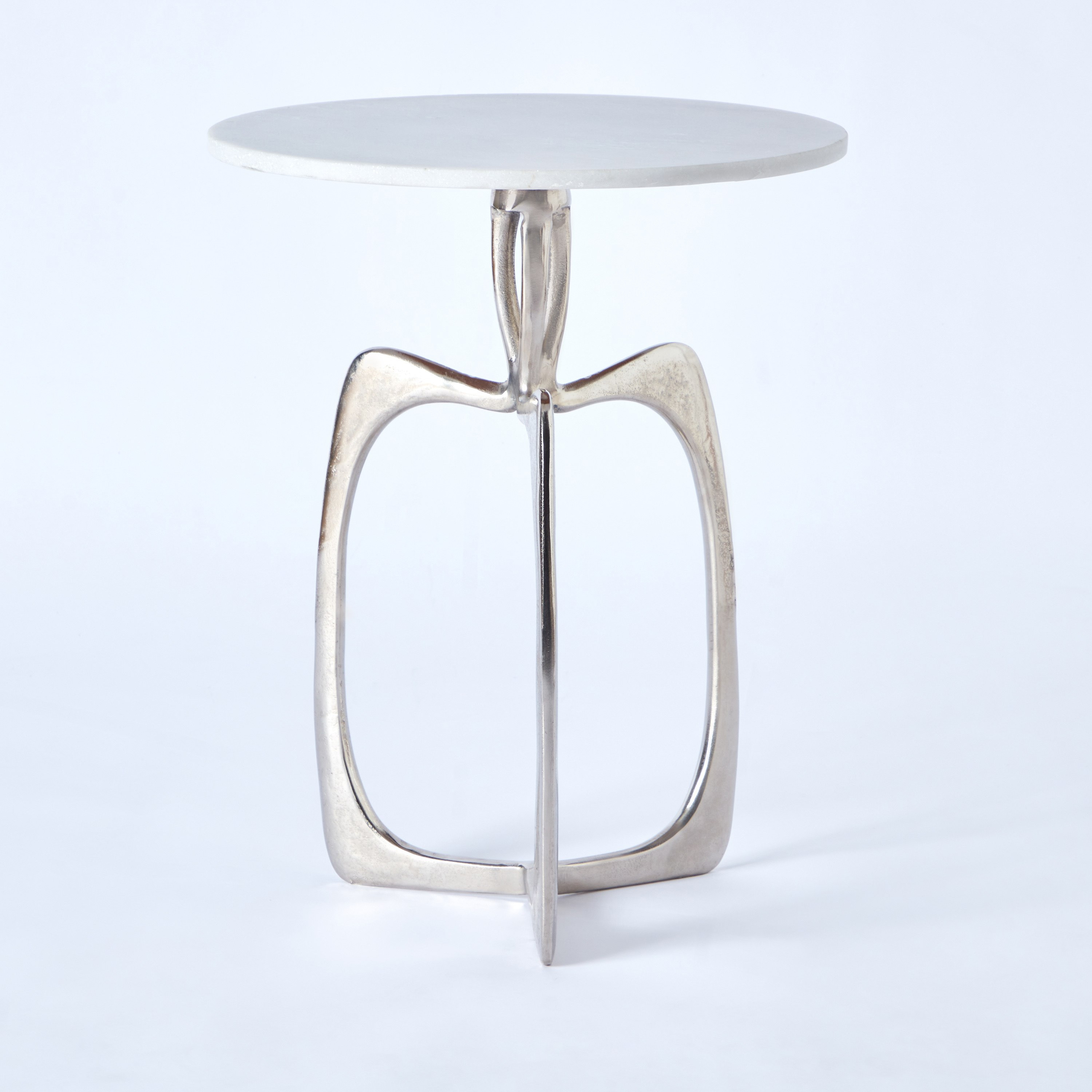 طاولة جانبية بسطح من الرخام الأصلي - أرك من فيندرا-hbxfurniture-livingroom-endtables-image-6