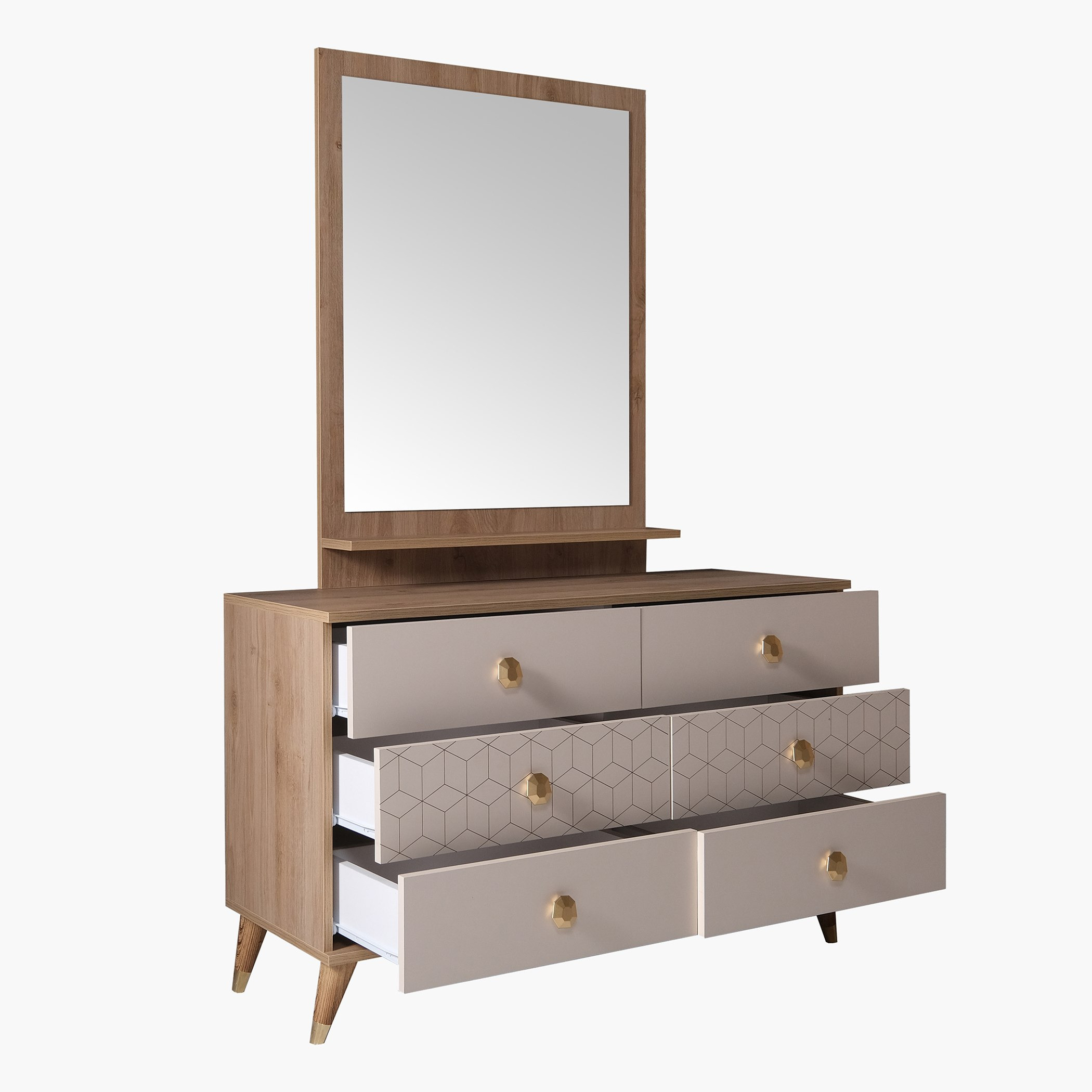 Pandora 5-Piece King Bedroom Set - 180x200 cm-hbxbedroom-bedsandbedsets-bedroomsets-king-image-14