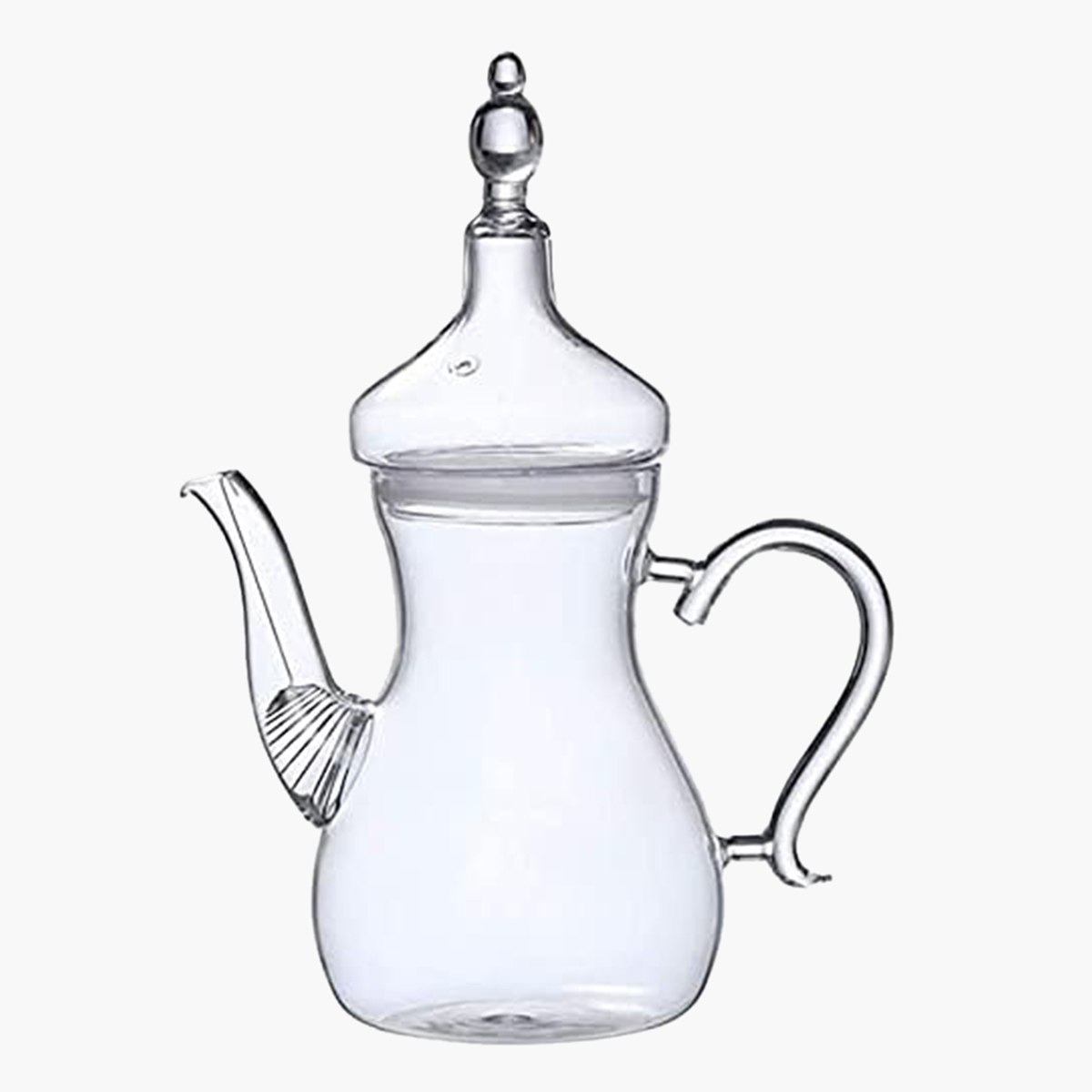 إبريق شاي بوروسيليكات على الطراز العربي من زين - 1 لتر-hbxhomeware-diningandtabletop-coffeeandteasets-image-5