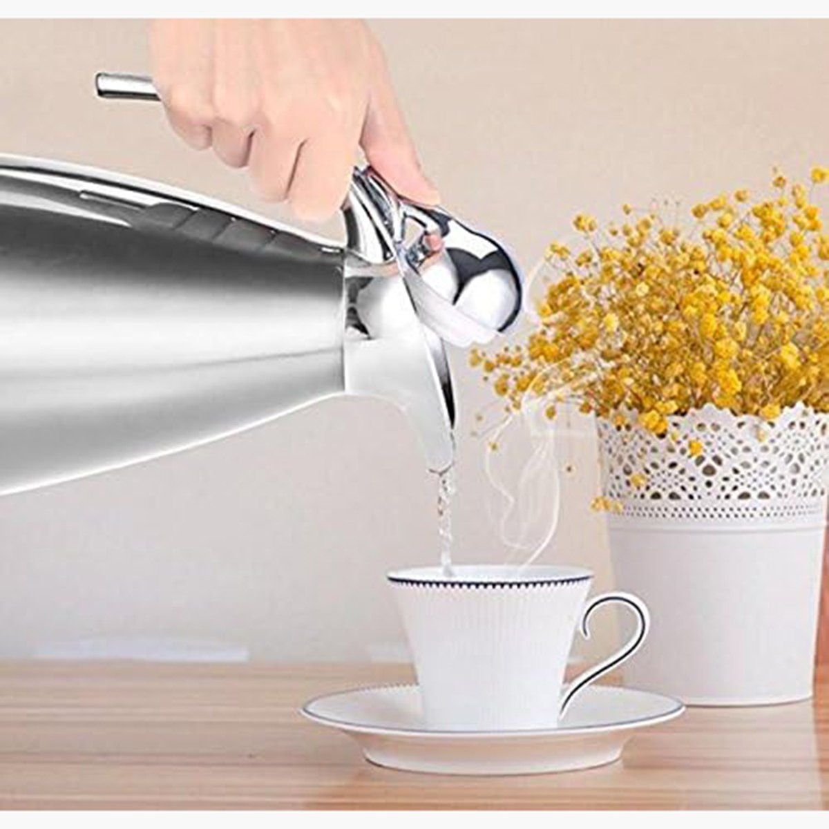 إبريق ماء عازل ستانلس ستيل من زين - 1.5 لتر-hbxhomeware-diningandtabletop-jugs-image-2