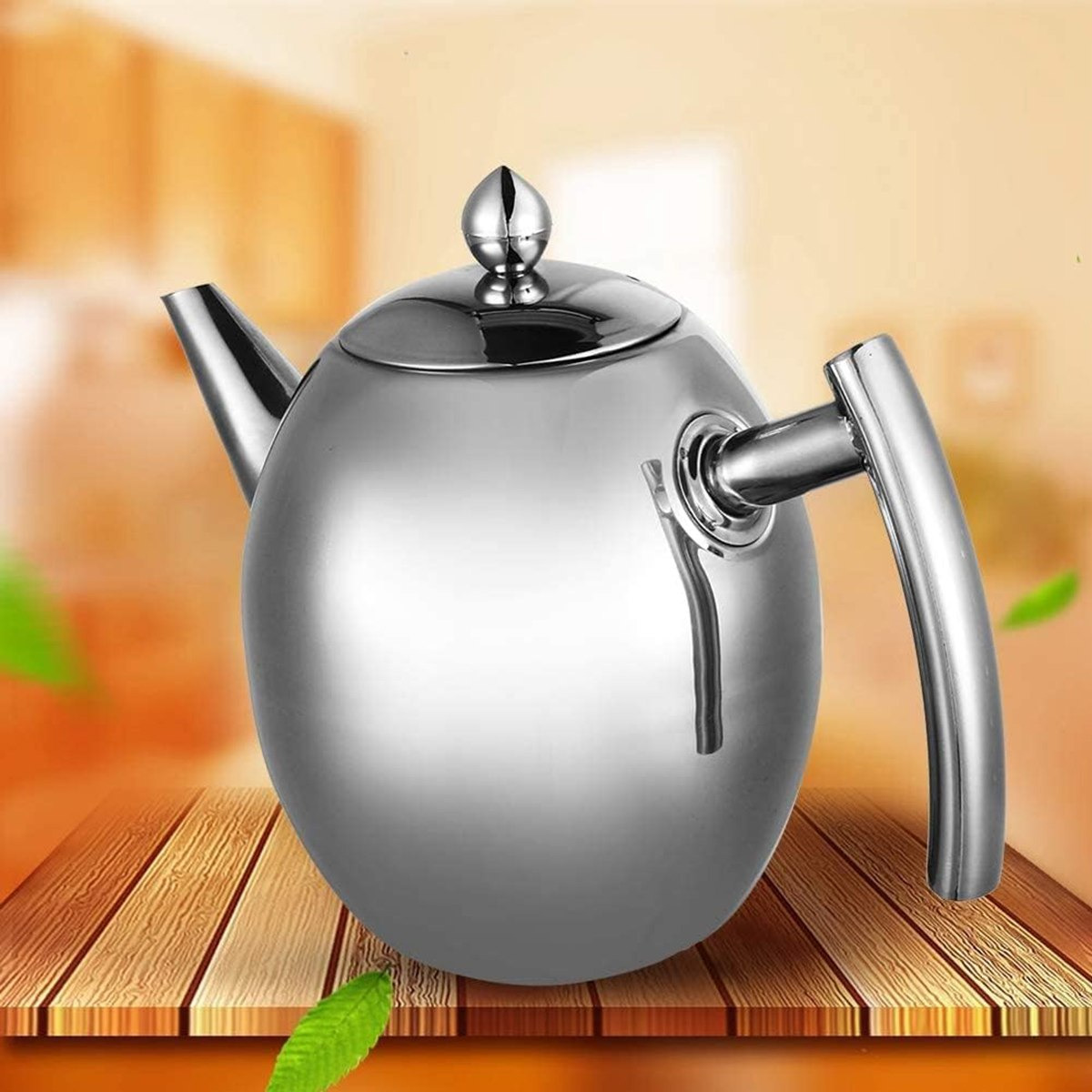 إبريق شاي ستانلس ستيل على شكل زيتون مع مرشّح من زين-hbxhomeware-hbxkitchen-image-3