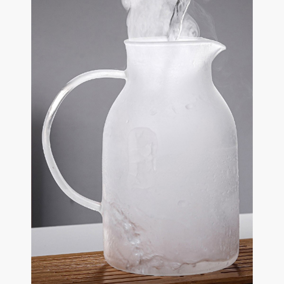 Zen Borosilicate Glass Water Pitcher with Stainless Steel Strainer - 1.8 L-hbxhomeware-hbxkitchen-image-5